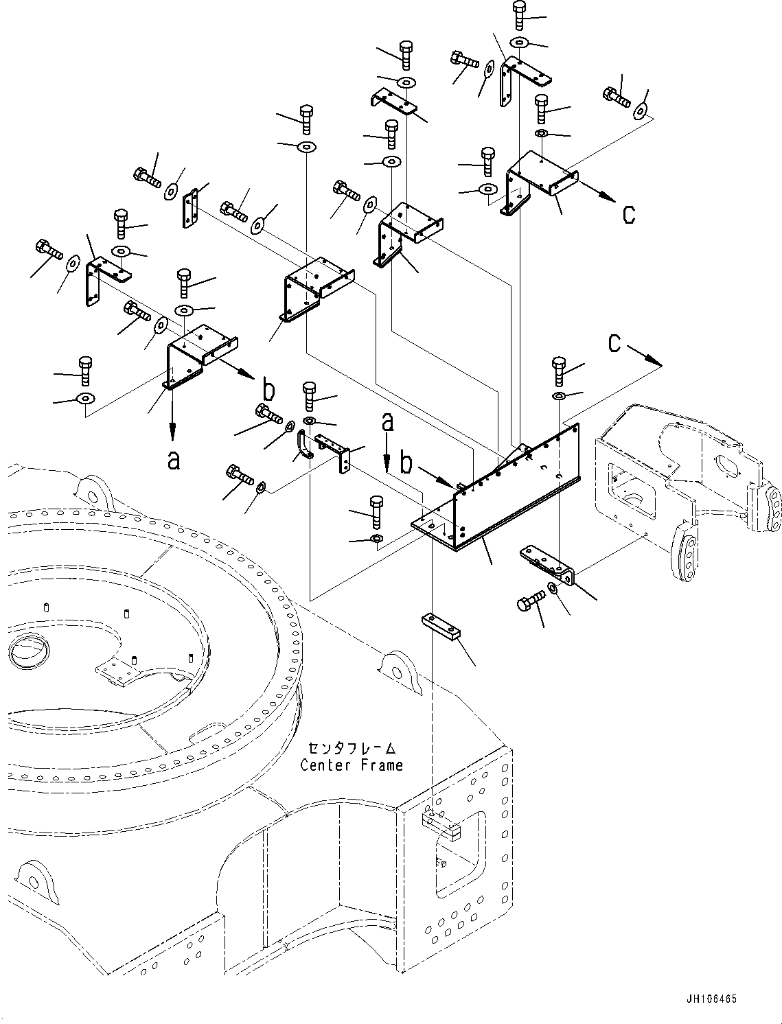 Пластина 2A2-30-23480 KOMATSU