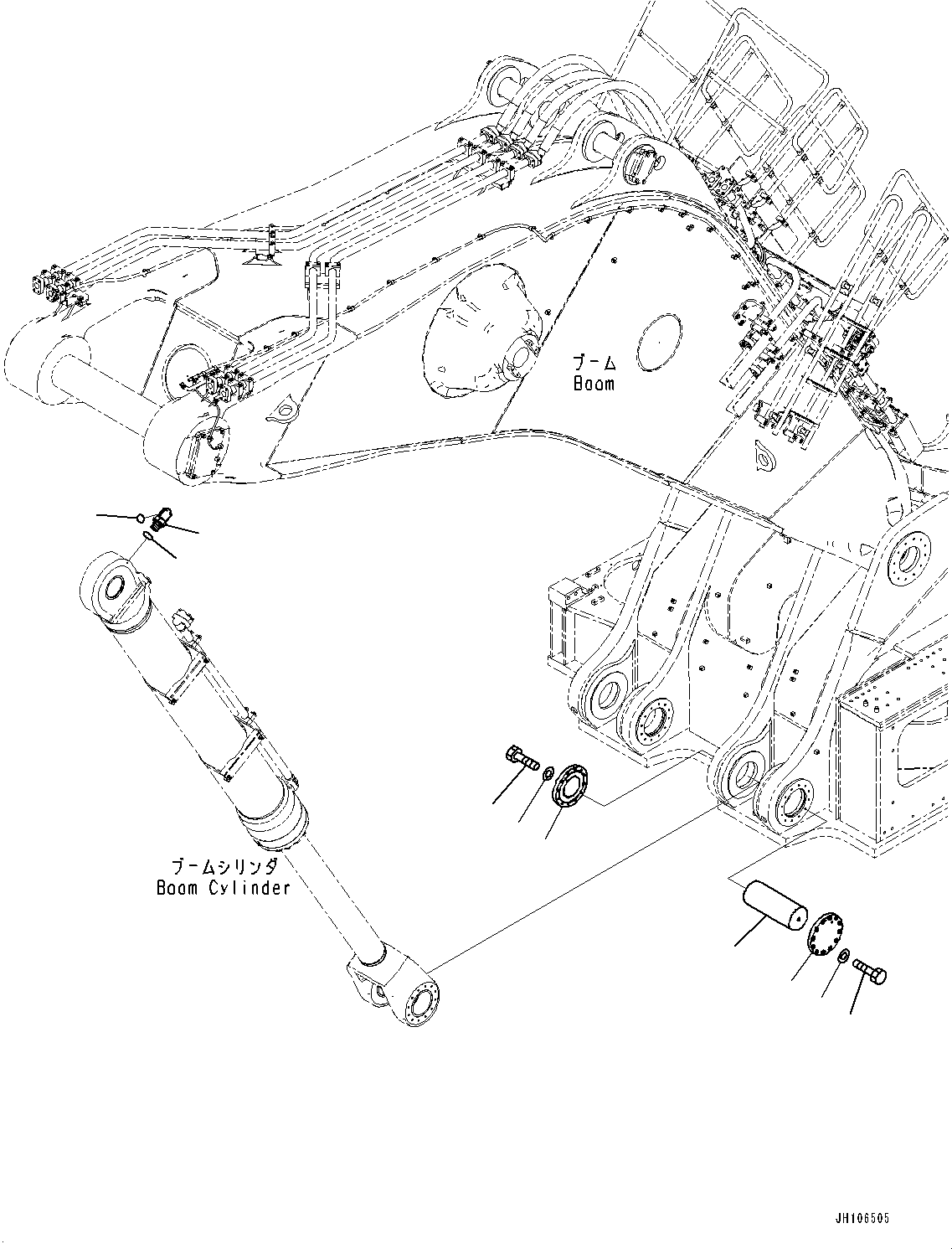 Крышка 2A2-70-21310 KOMATSU