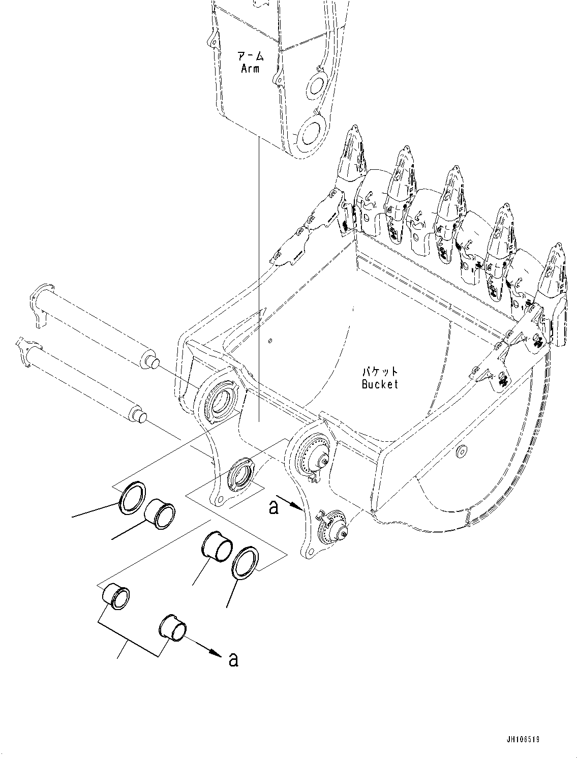 Кольцо DM913-032-40 KOMATSU
