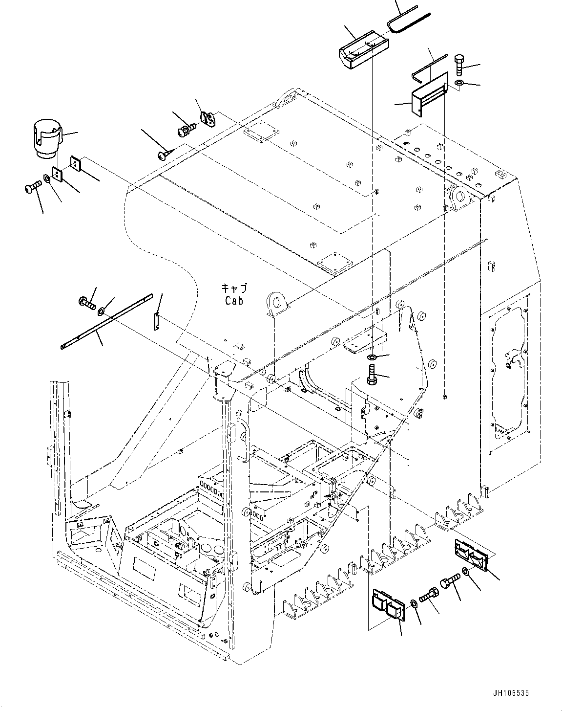 Пластина 2A2-54-28751 KOMATSU