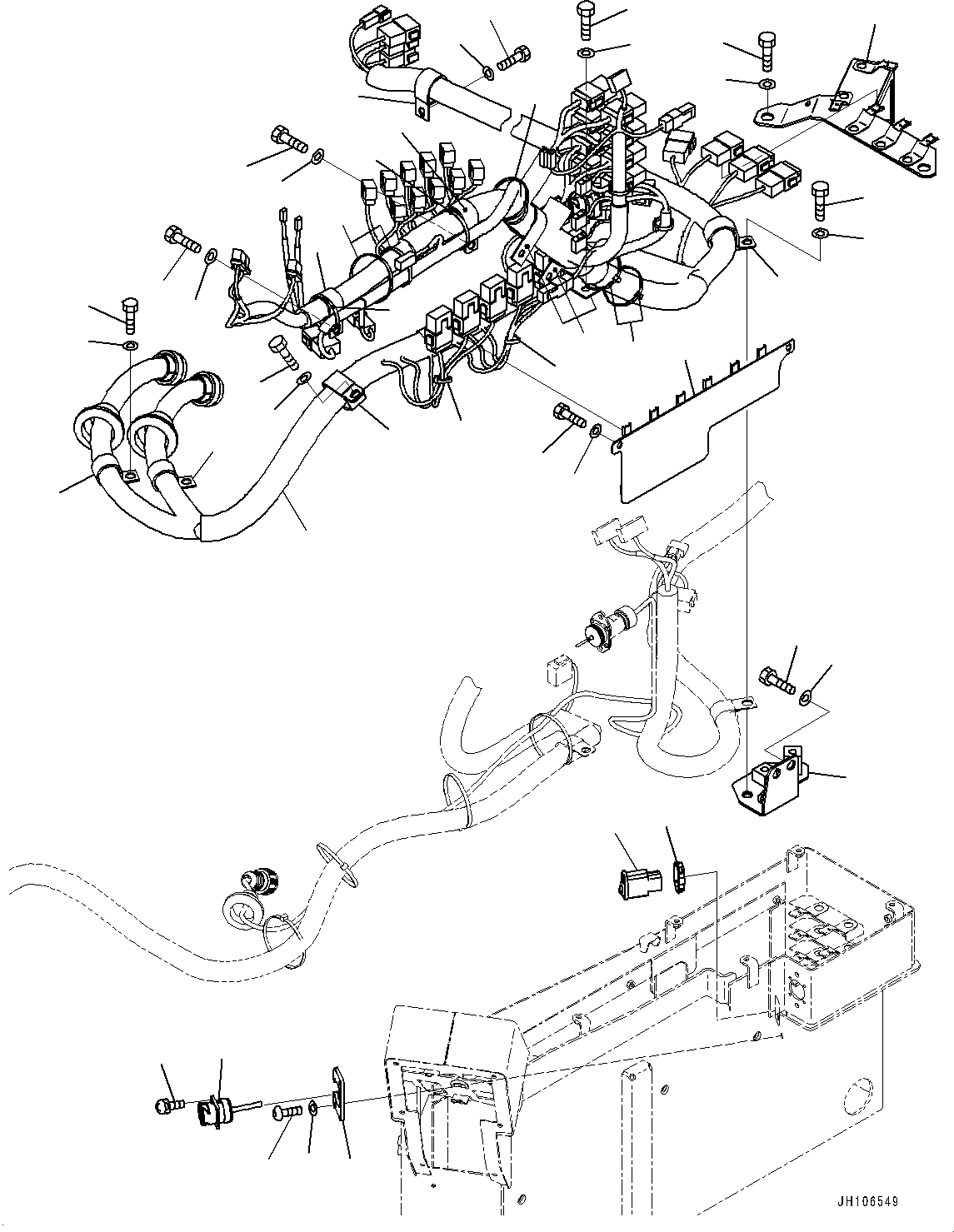 Жгут проводов 2A2-06-22111 KOMATSU