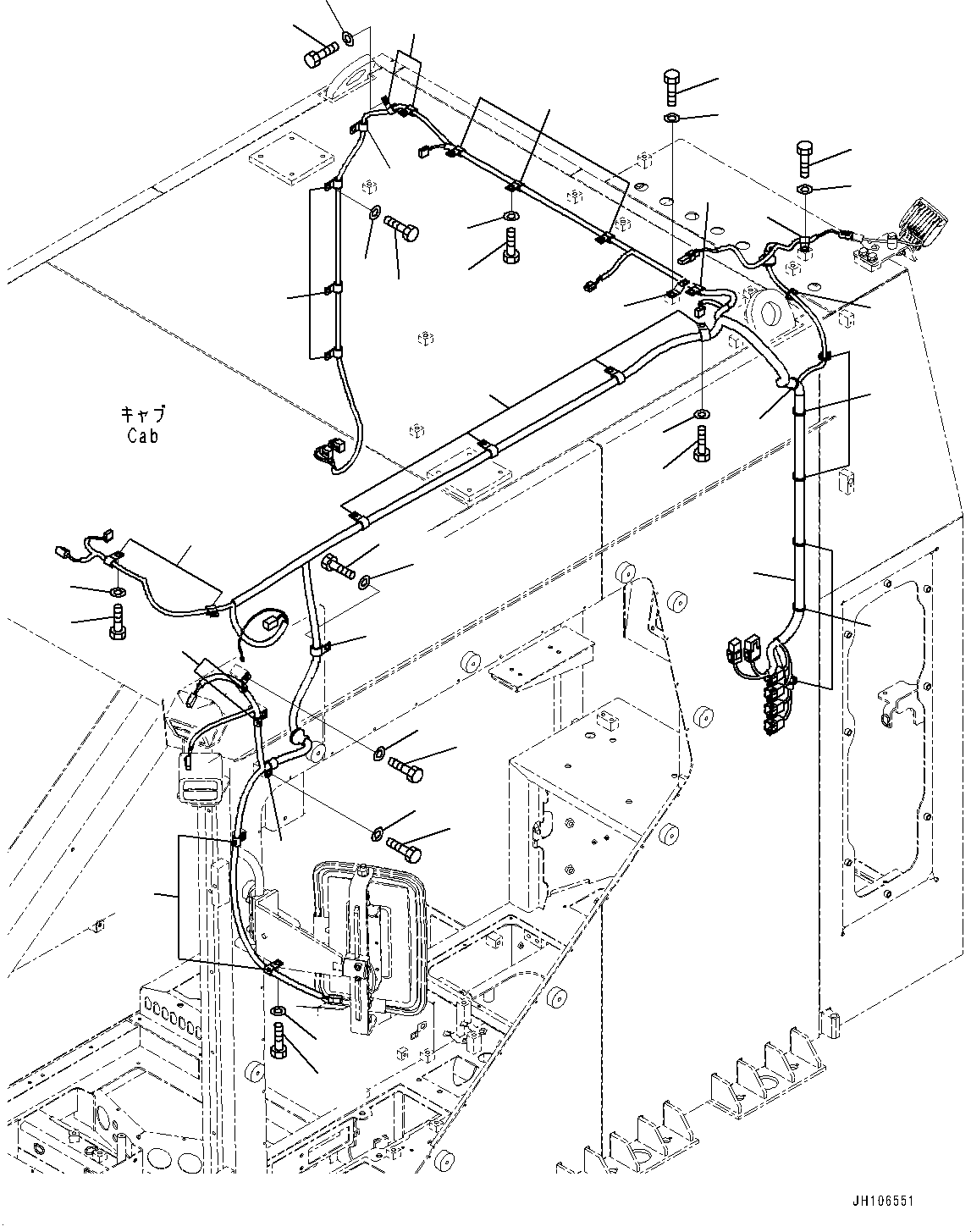 Жгут проводов 2A2-06-22141 KOMATSU