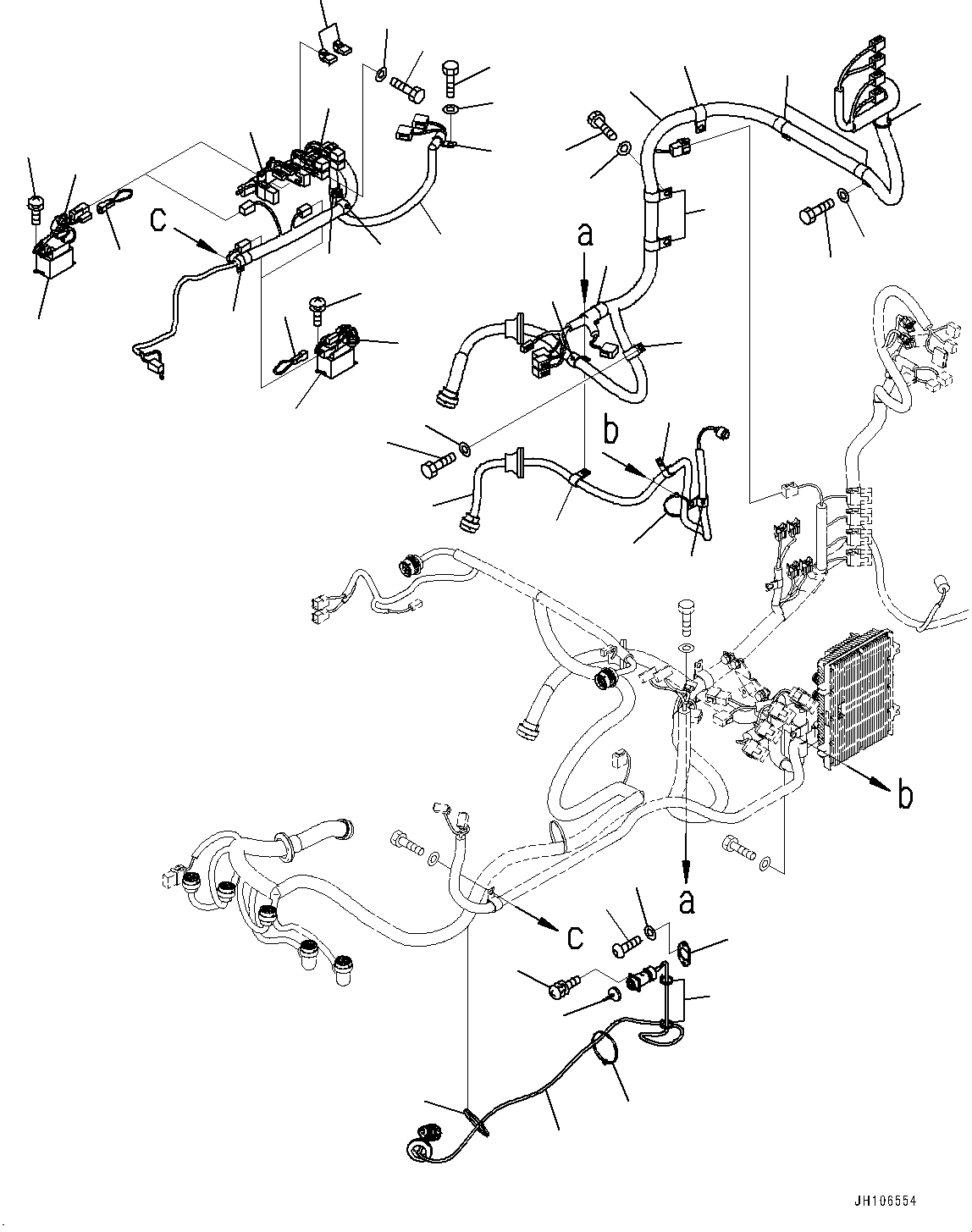 Жгут проводов 2A2-06-22122 KOMATSU