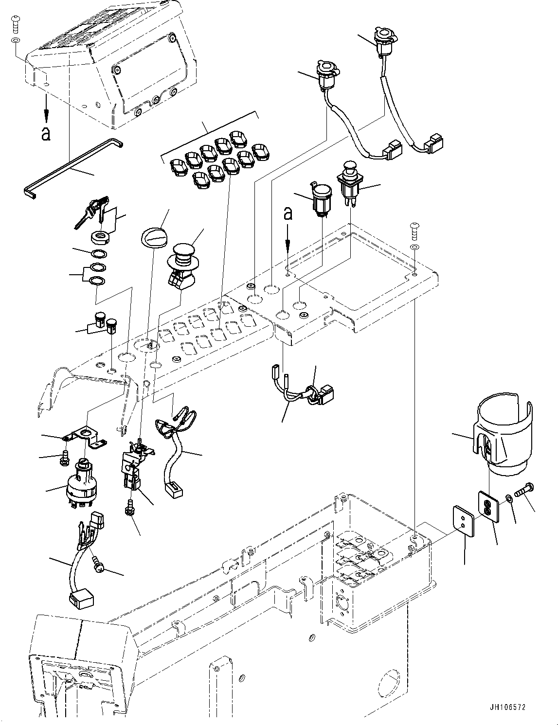 Жгут проводов 2A2-06-22241 KOMATSU