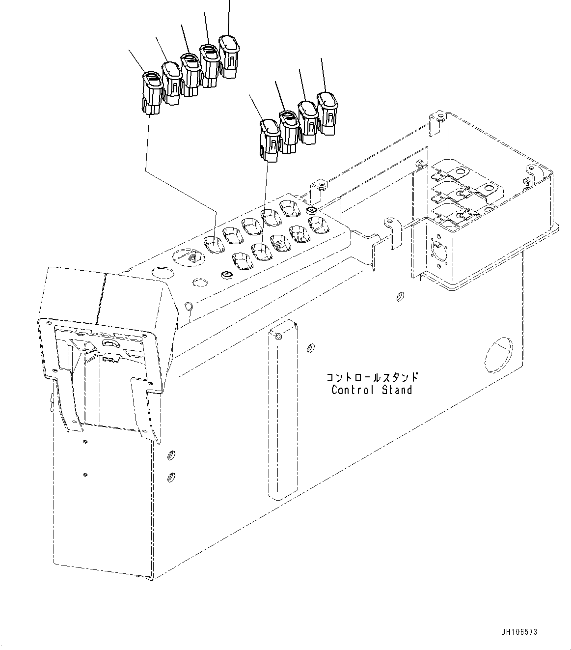 Переключатель в сборе 2A2-06-23280 KOMATSU