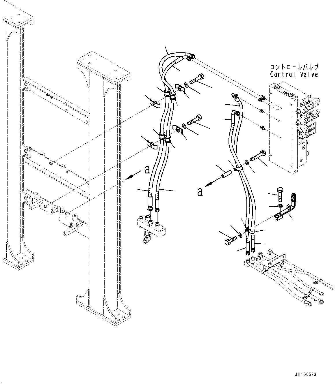 Шланг 02773-00516 KOMATSU