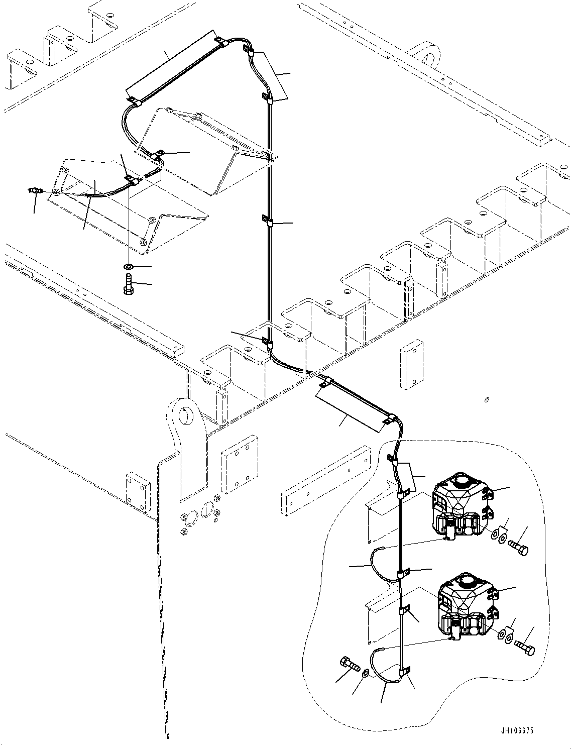 Шланг 2A2-06-23991 KOMATSU