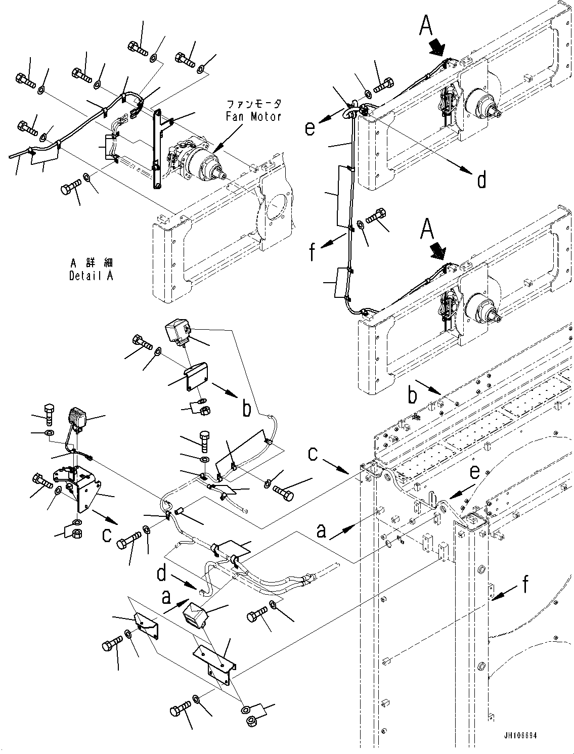 Жгут проводов 2A2-06-21331 KOMATSU
