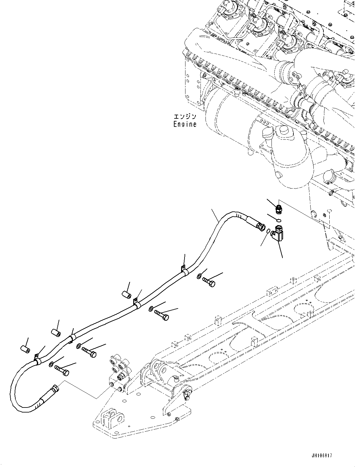 Шланг 02771-00630 KOMATSU