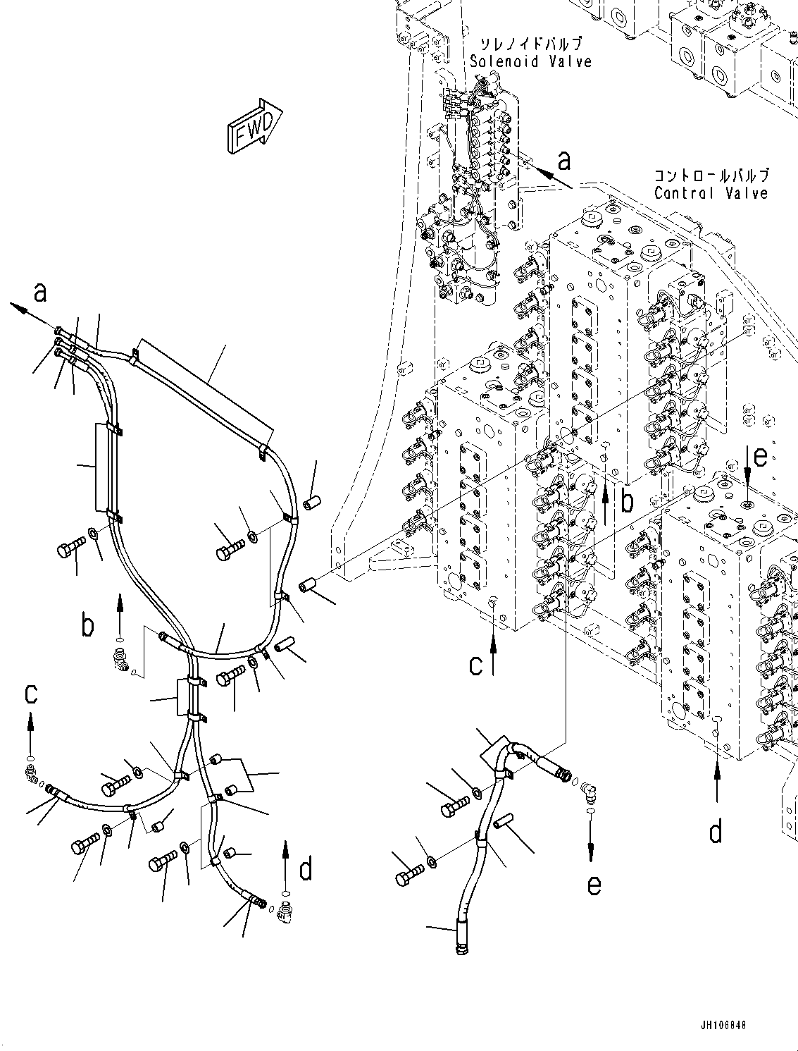 Шланг 02773-00323 KOMATSU