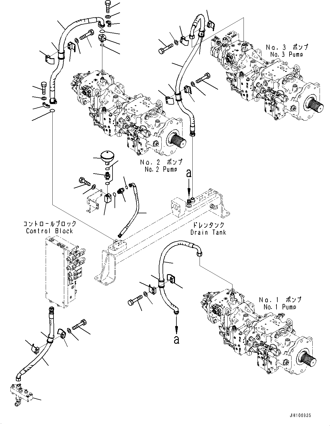 Шланг 02772-004A7 KOMATSU