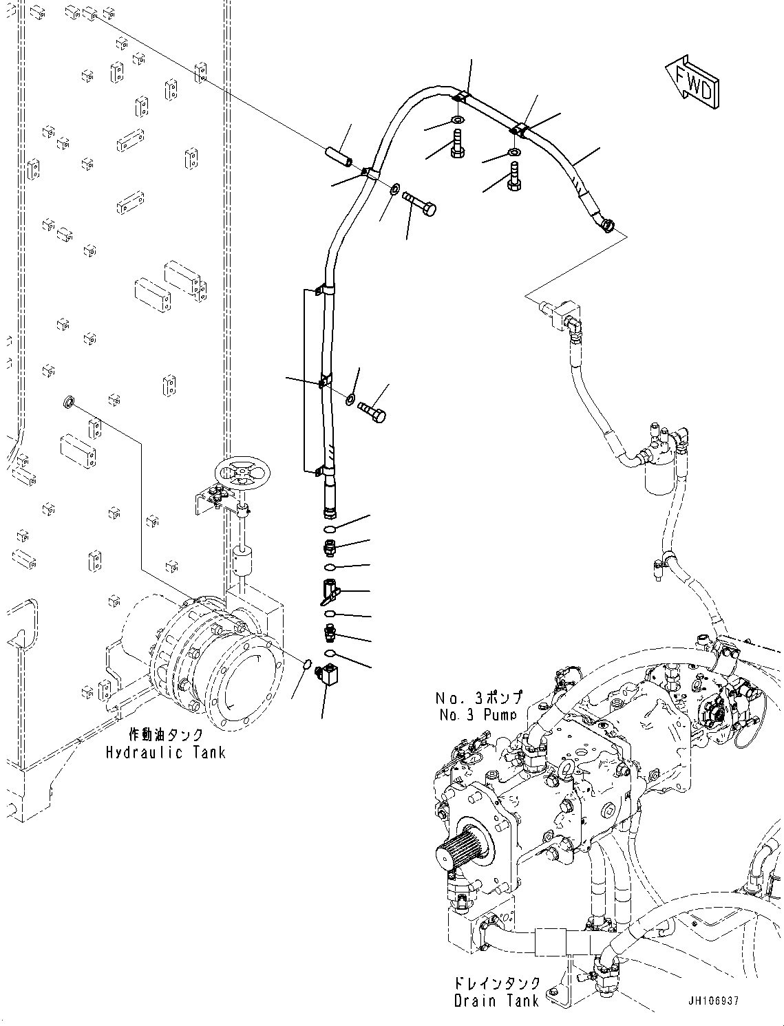 Шланг 02773-00626 KOMATSU