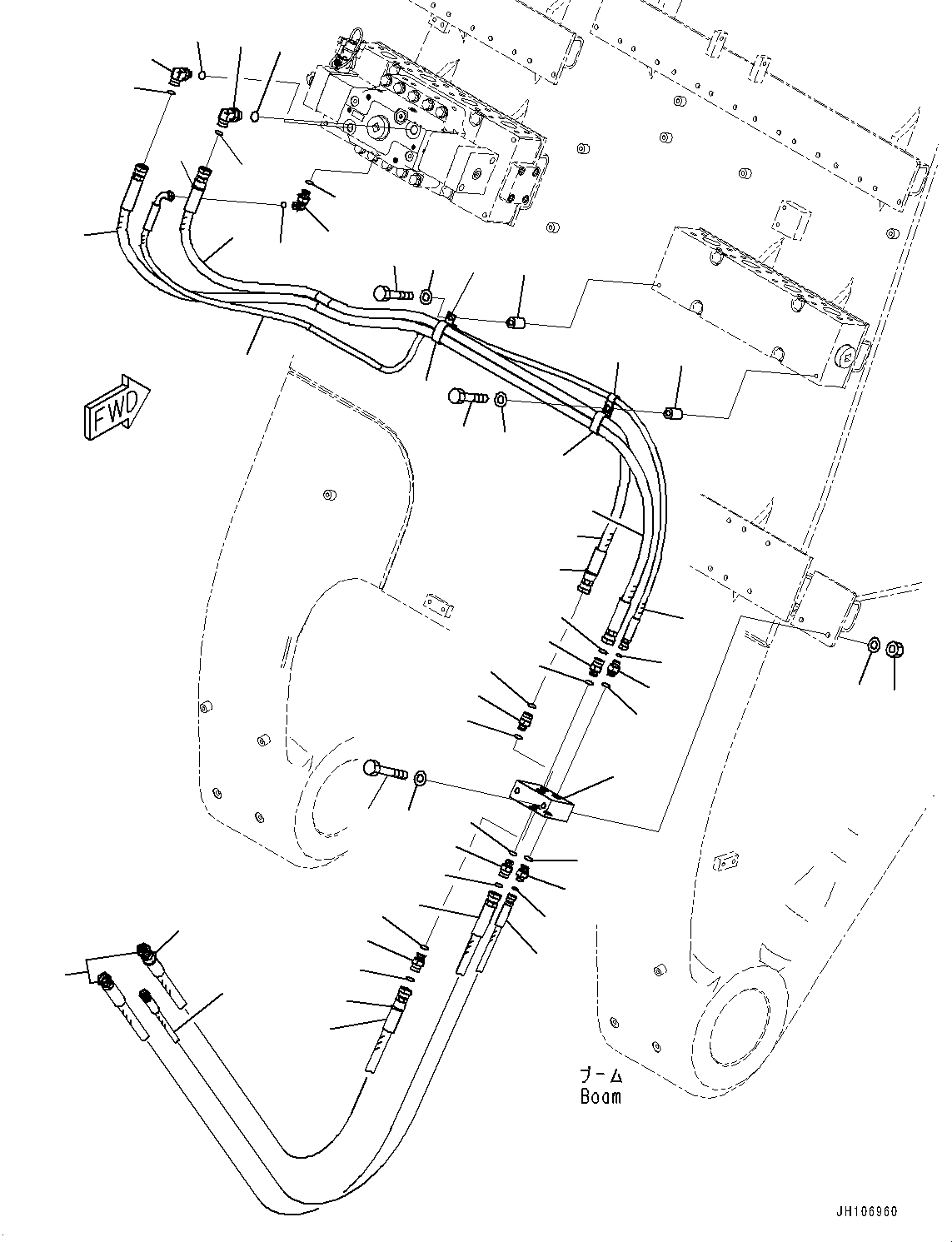 Шланг 02771-00337 KOMATSU