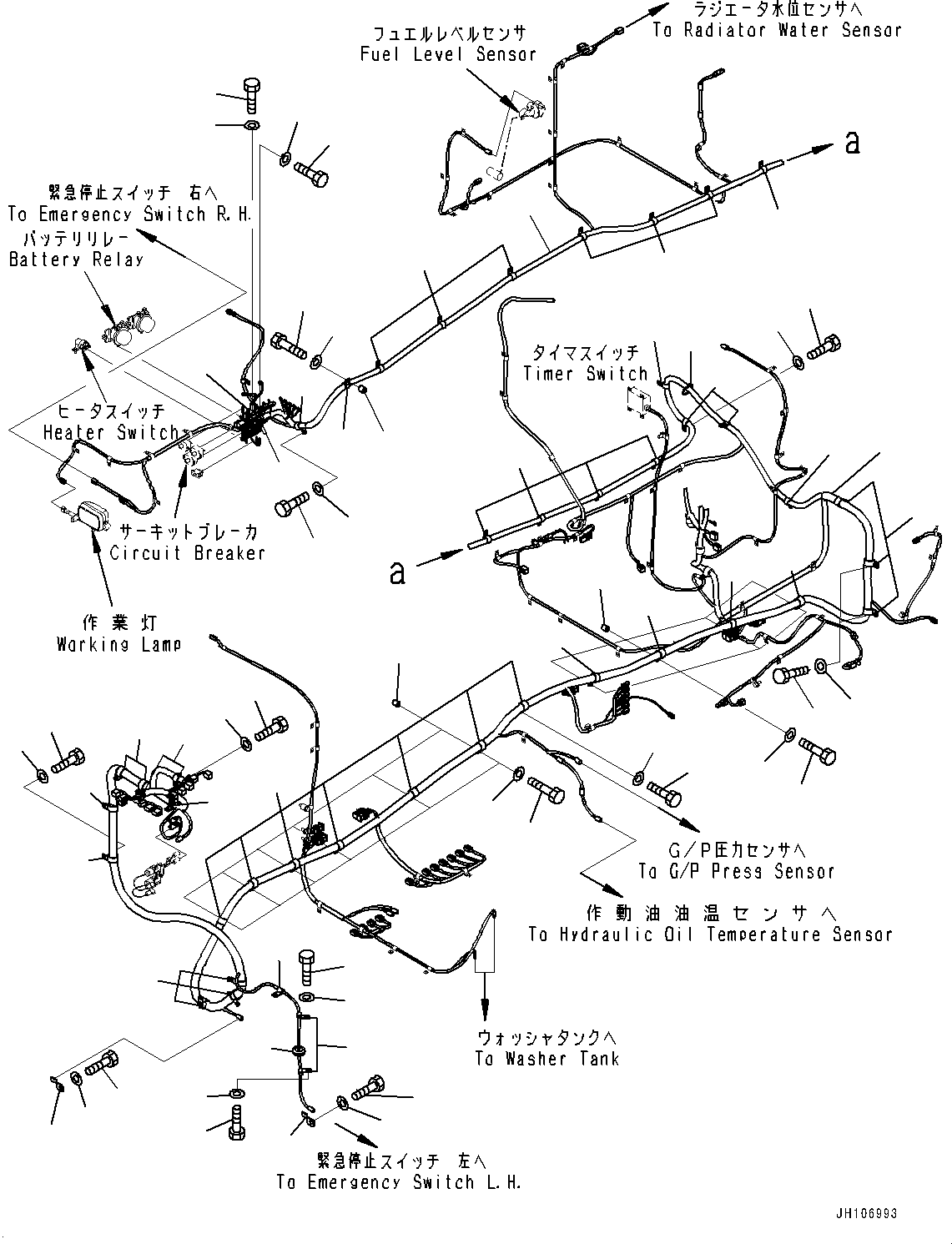 Жгут проводов 21N-06-42210 KOMATSU