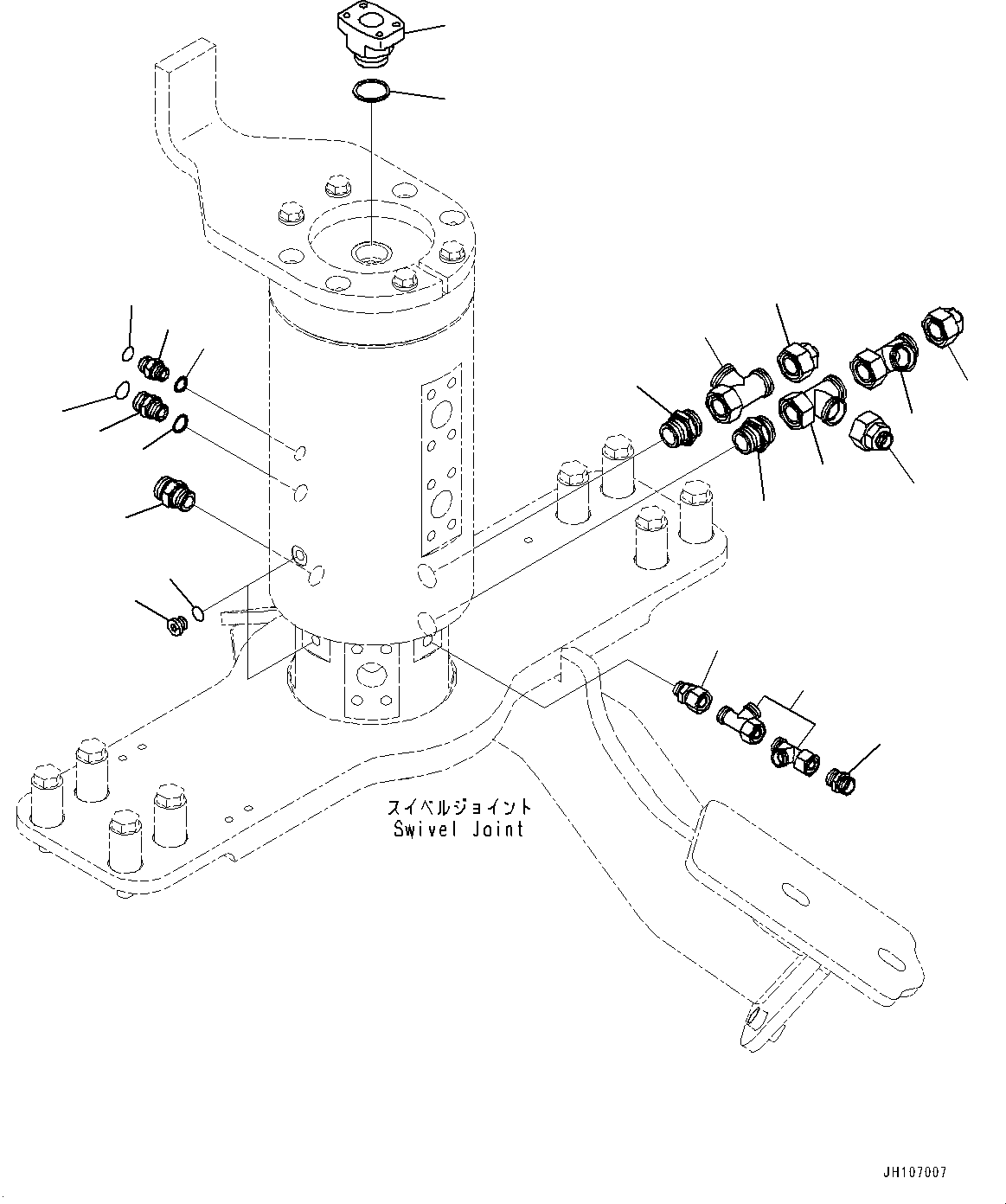 Пробка DM202-970-40 KOMATSU