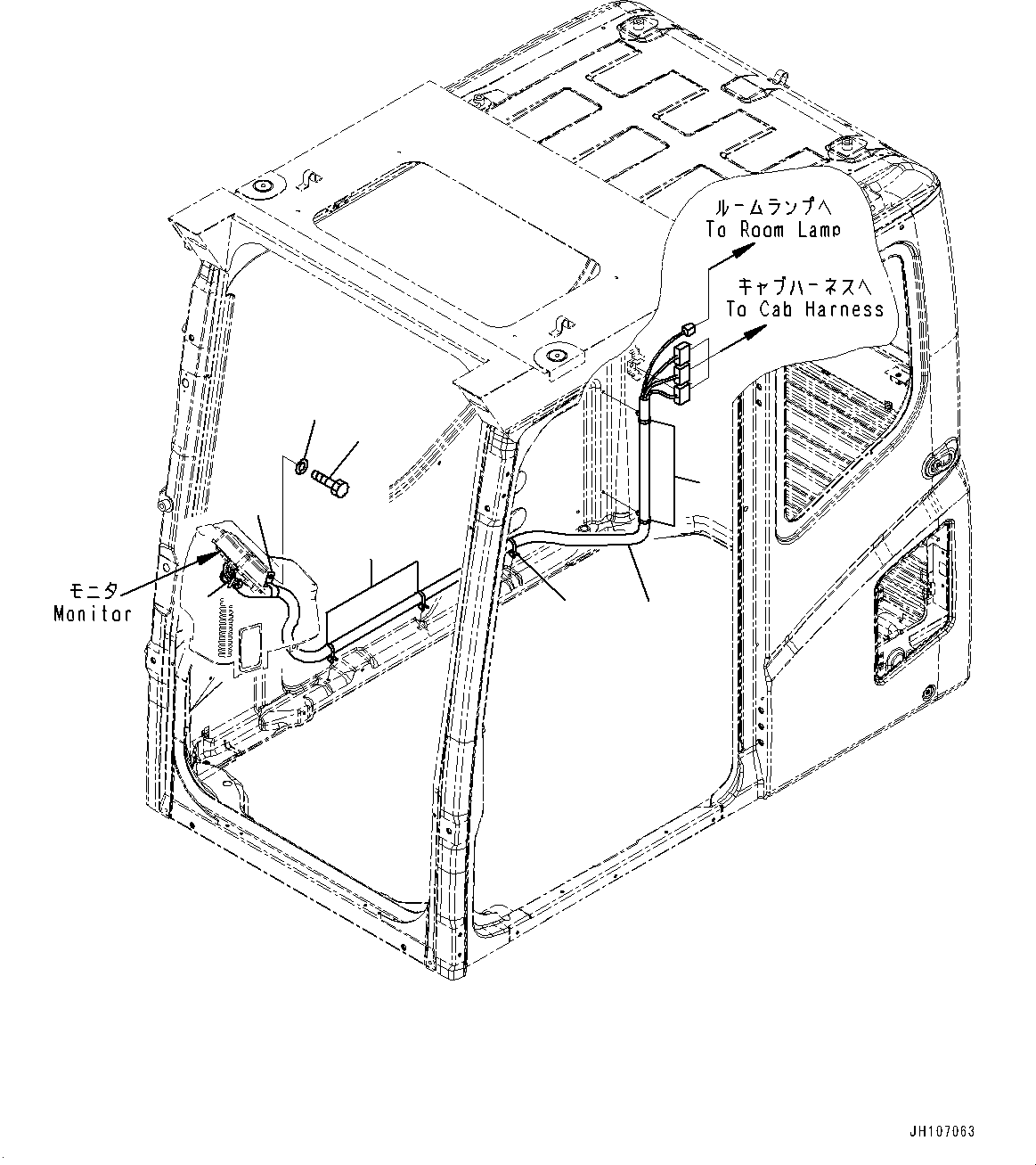 Жгут проводов 21N-06-41171 KOMATSU