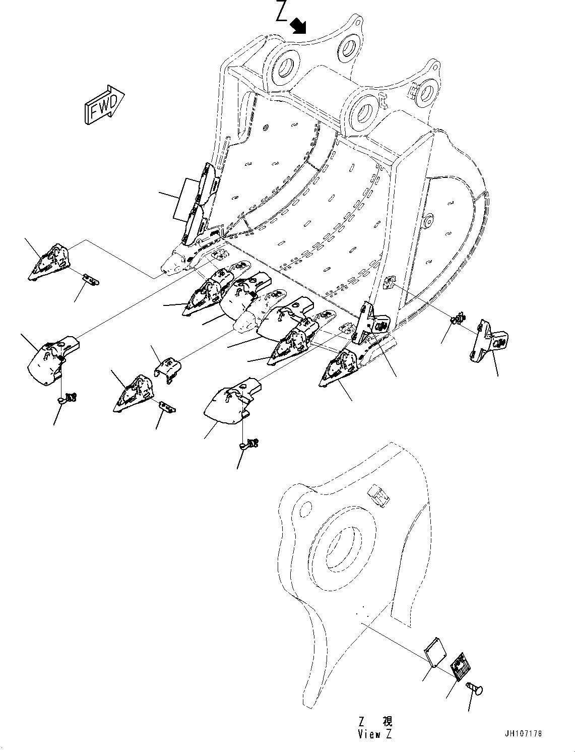 Bolt Assembly DM951-016-40 KOMATSU
