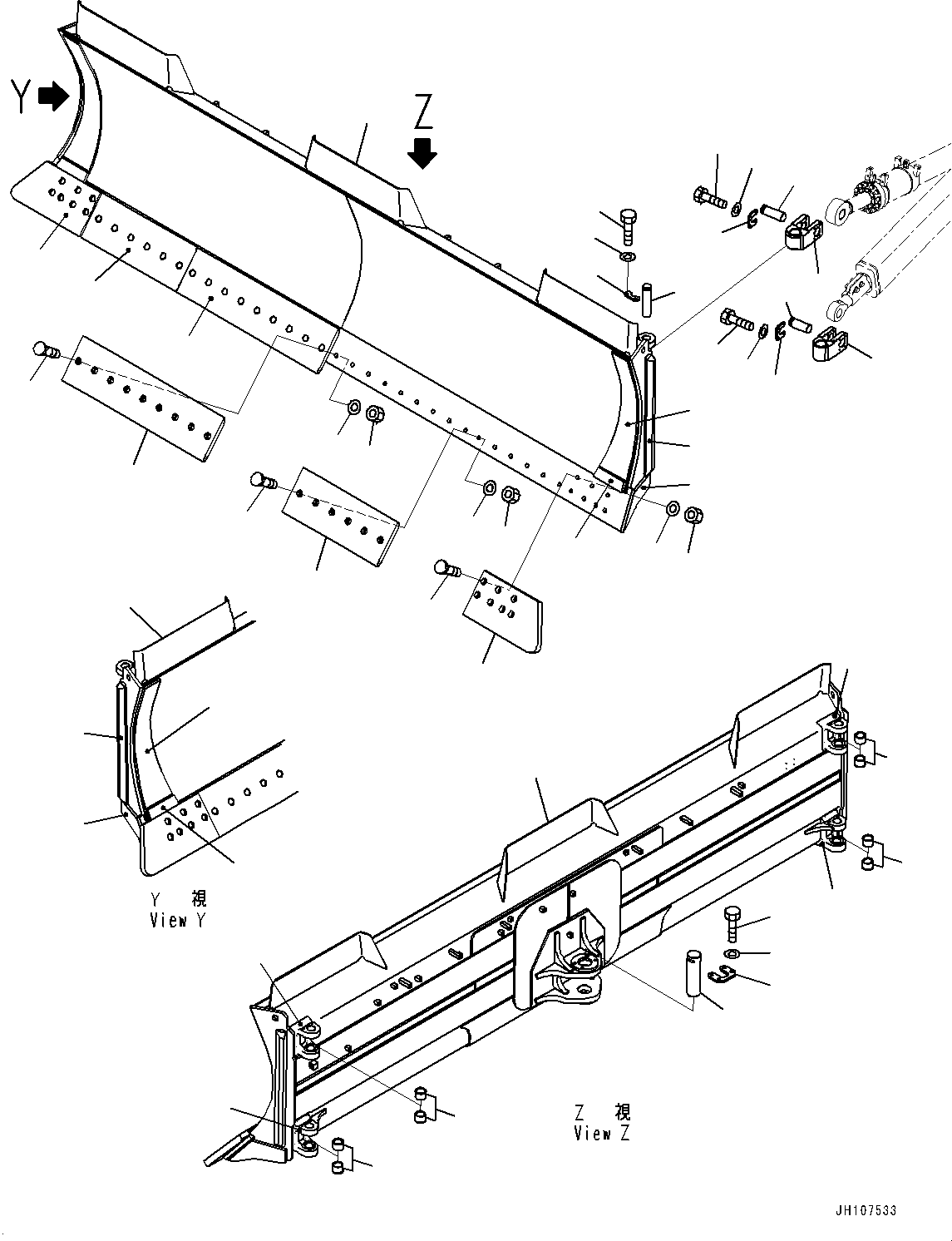 Палец 09255-03145 KOMATSU
