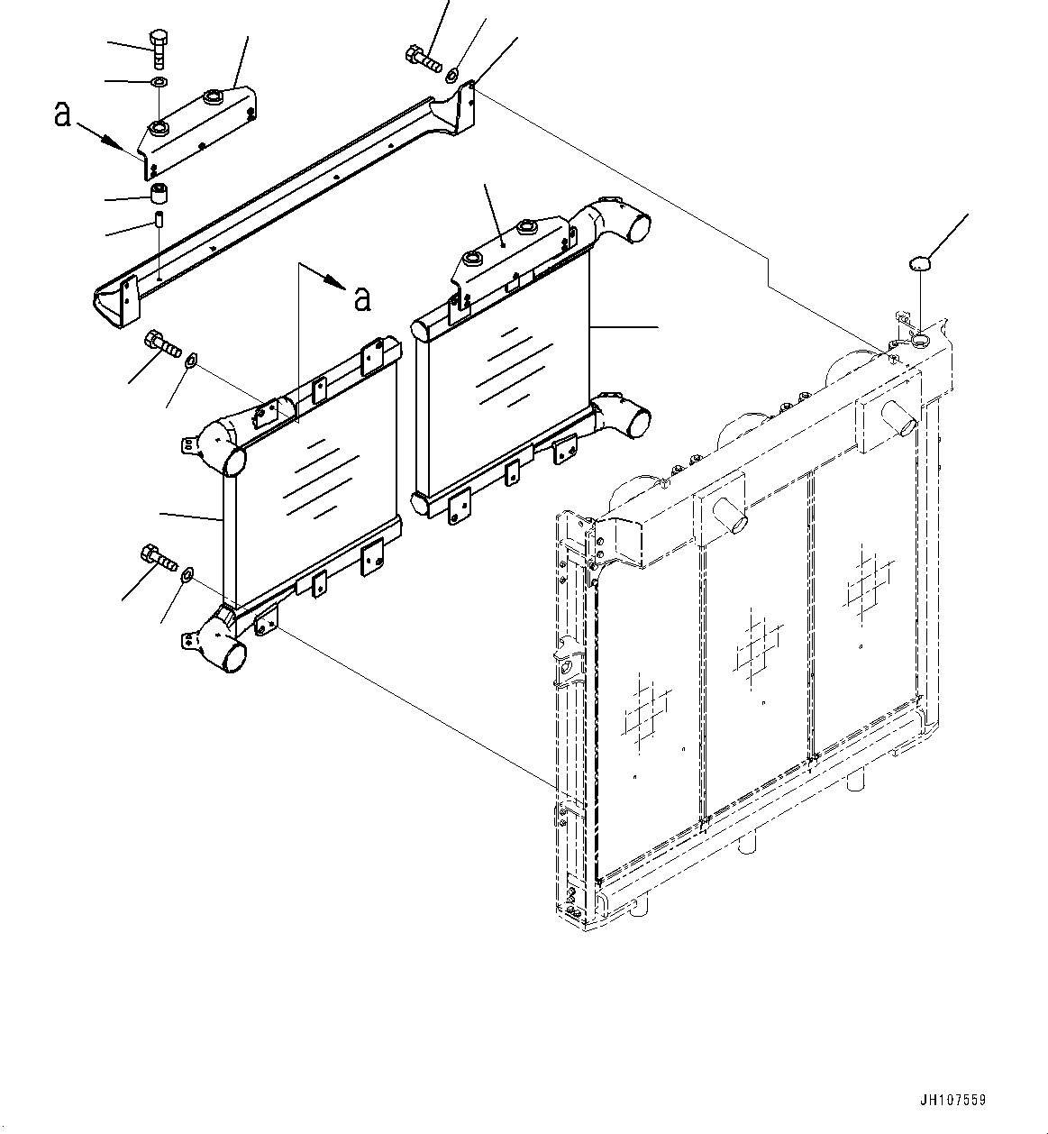 Isolator Assembly 21T-03-45890 KOMATSU