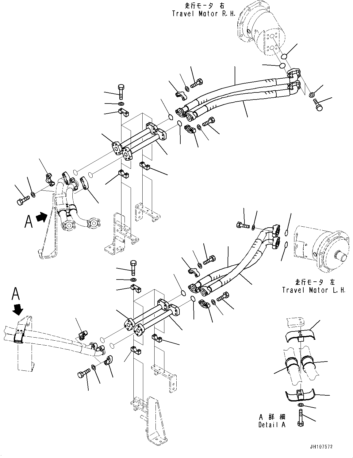 Шланг 2A2-30-25423 KOMATSU