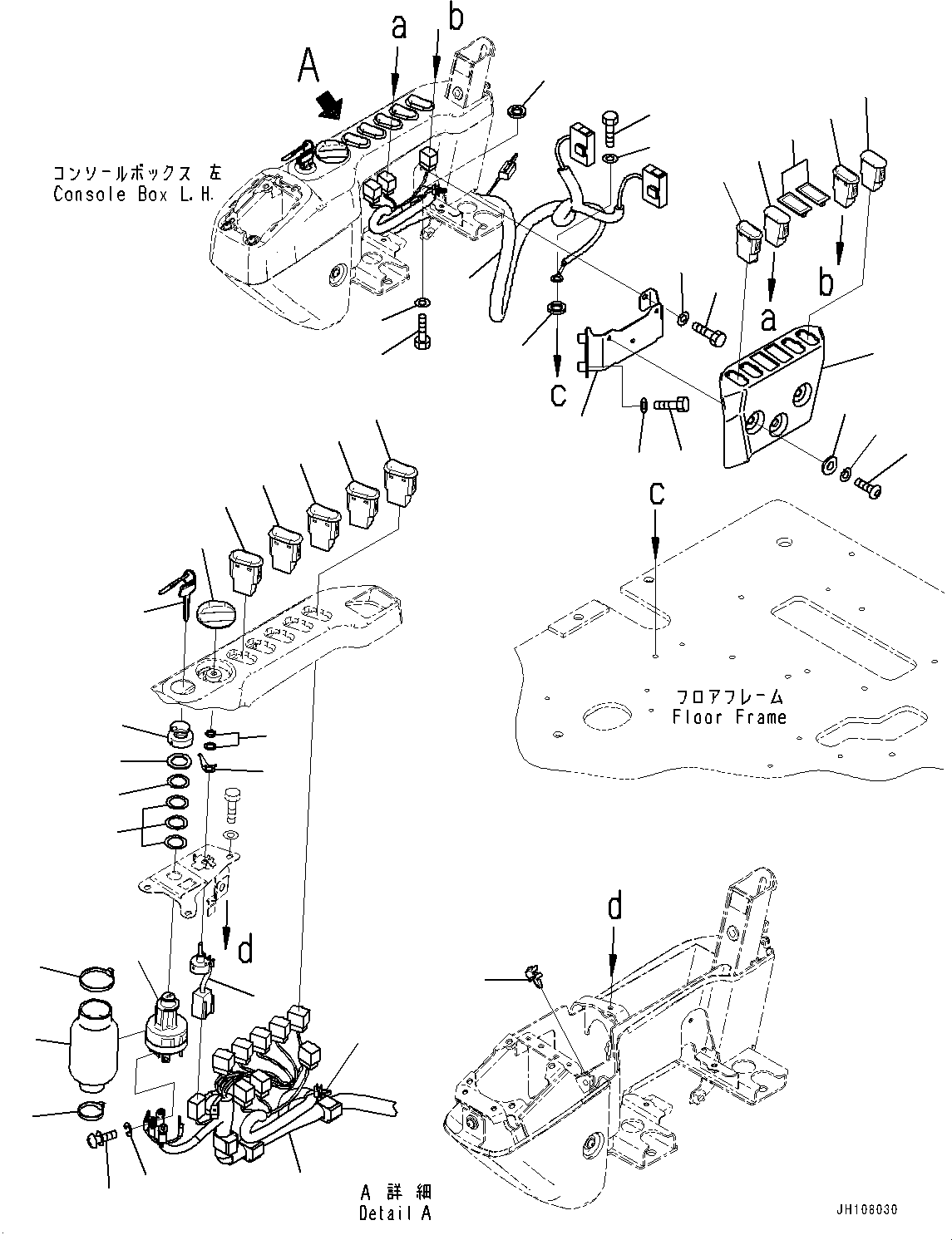 Жгут проводов 21N-06-57391 KOMATSU