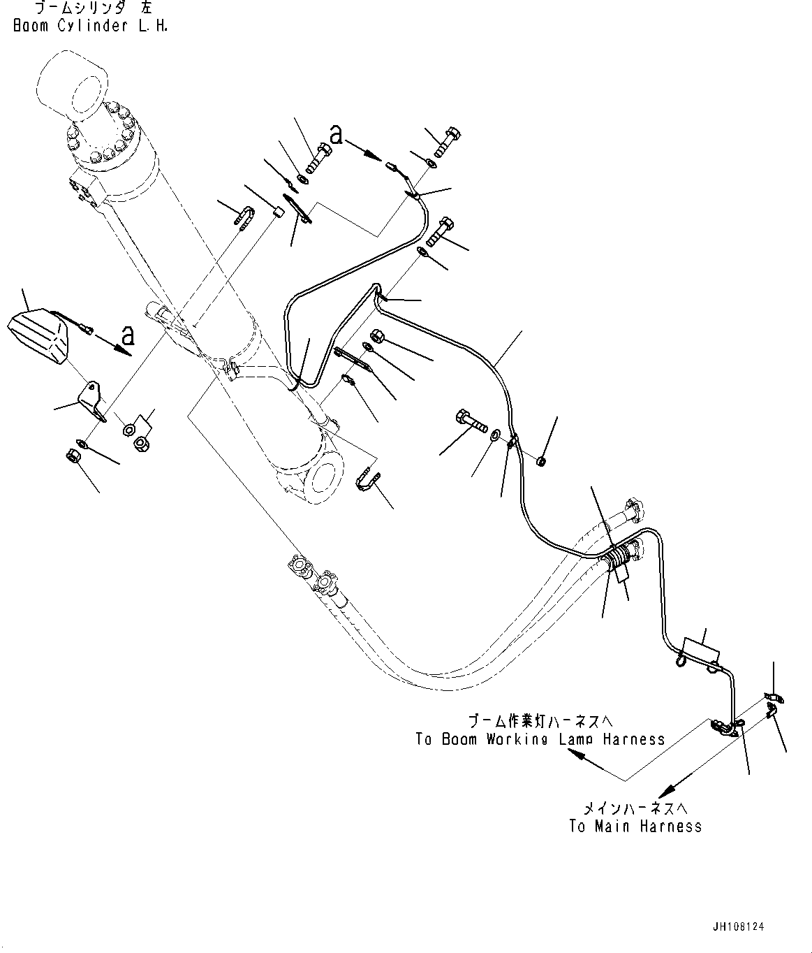 Жгут проводов 207-06-77190 KOMATSU