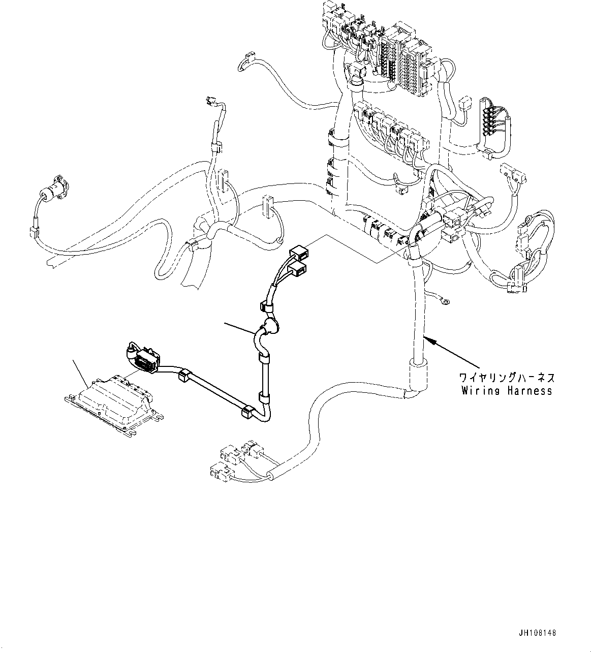 Жгут проводов 21N-06-57372 KOMATSU