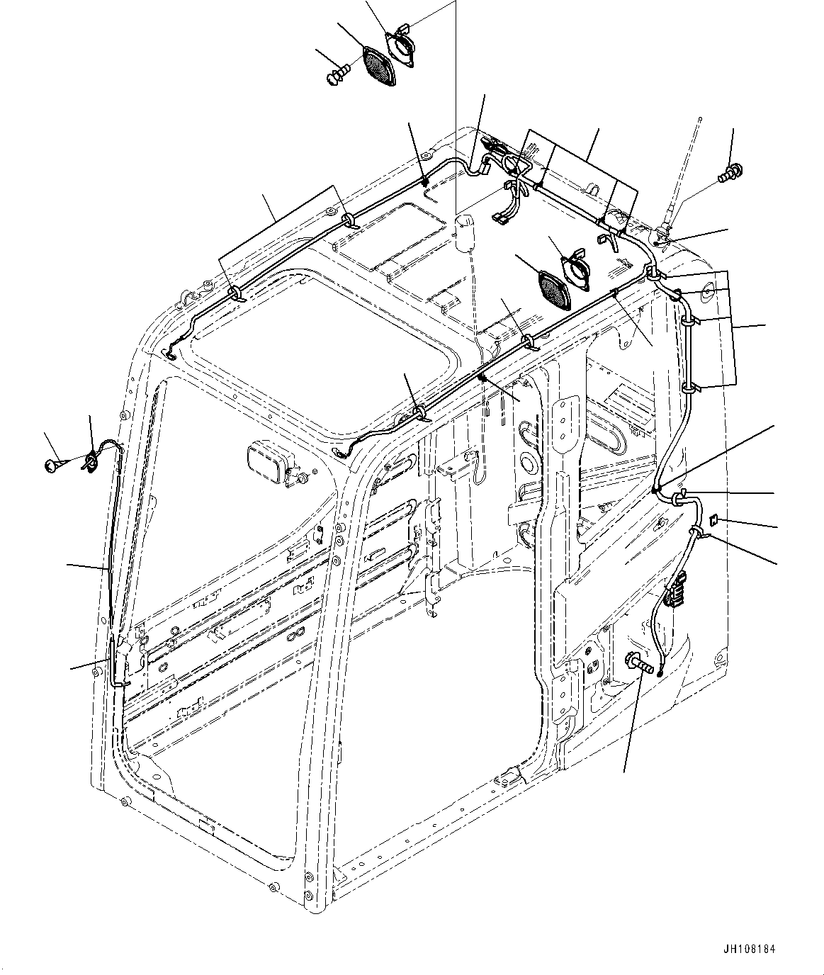 Жгут проводов 2A5-06-28292 KOMATSU