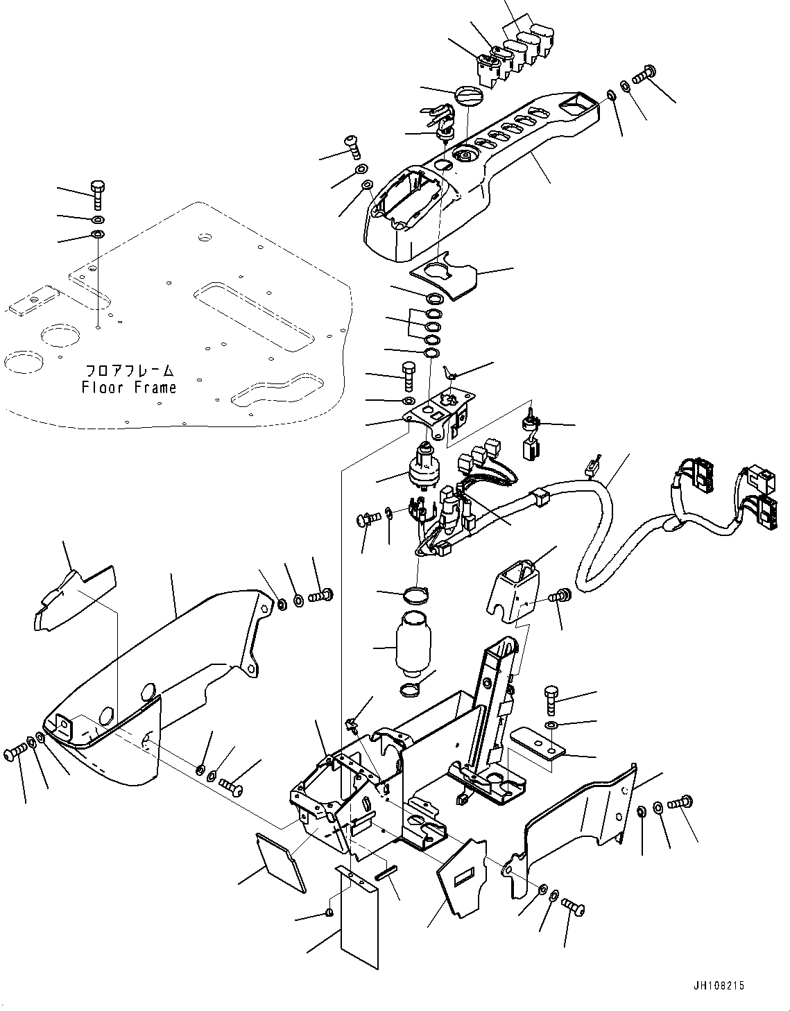 Жгут проводов 2A5-06-28720 KOMATSU
