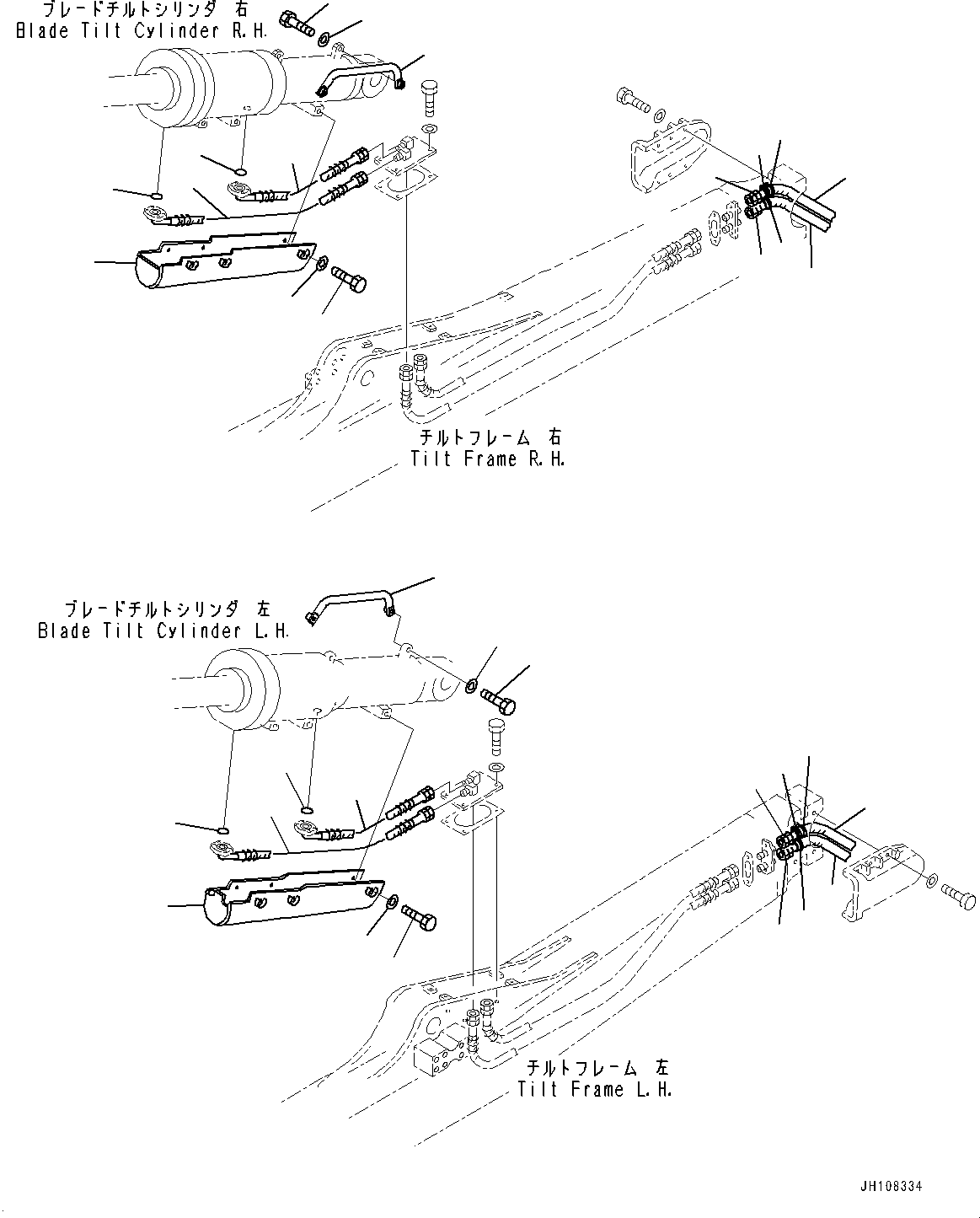 Шланг 195-71-76740 KOMATSU