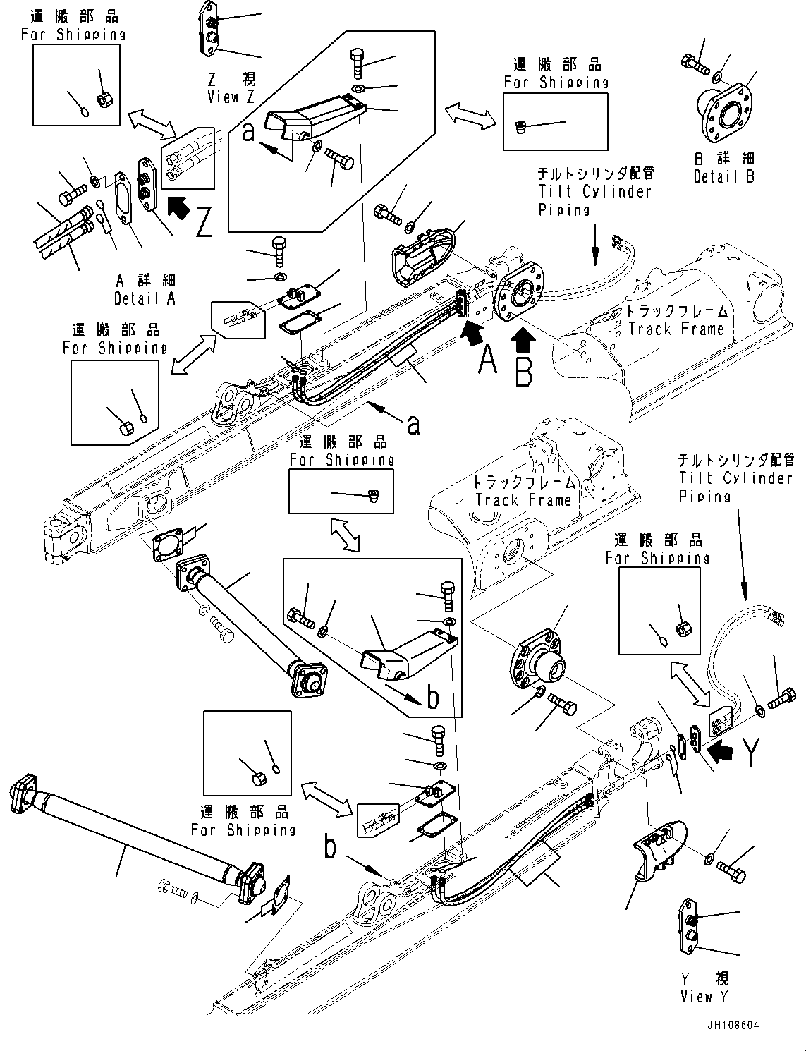 Цапфа 154-71-82260 KOMATSU
