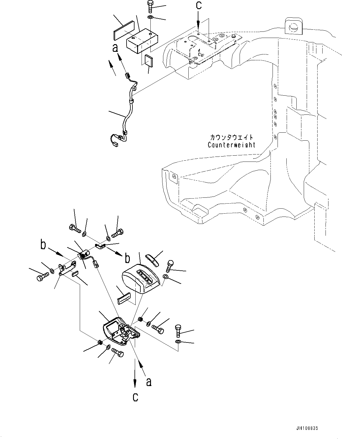 Жгут проводов 22U-06-51282 KOMATSU