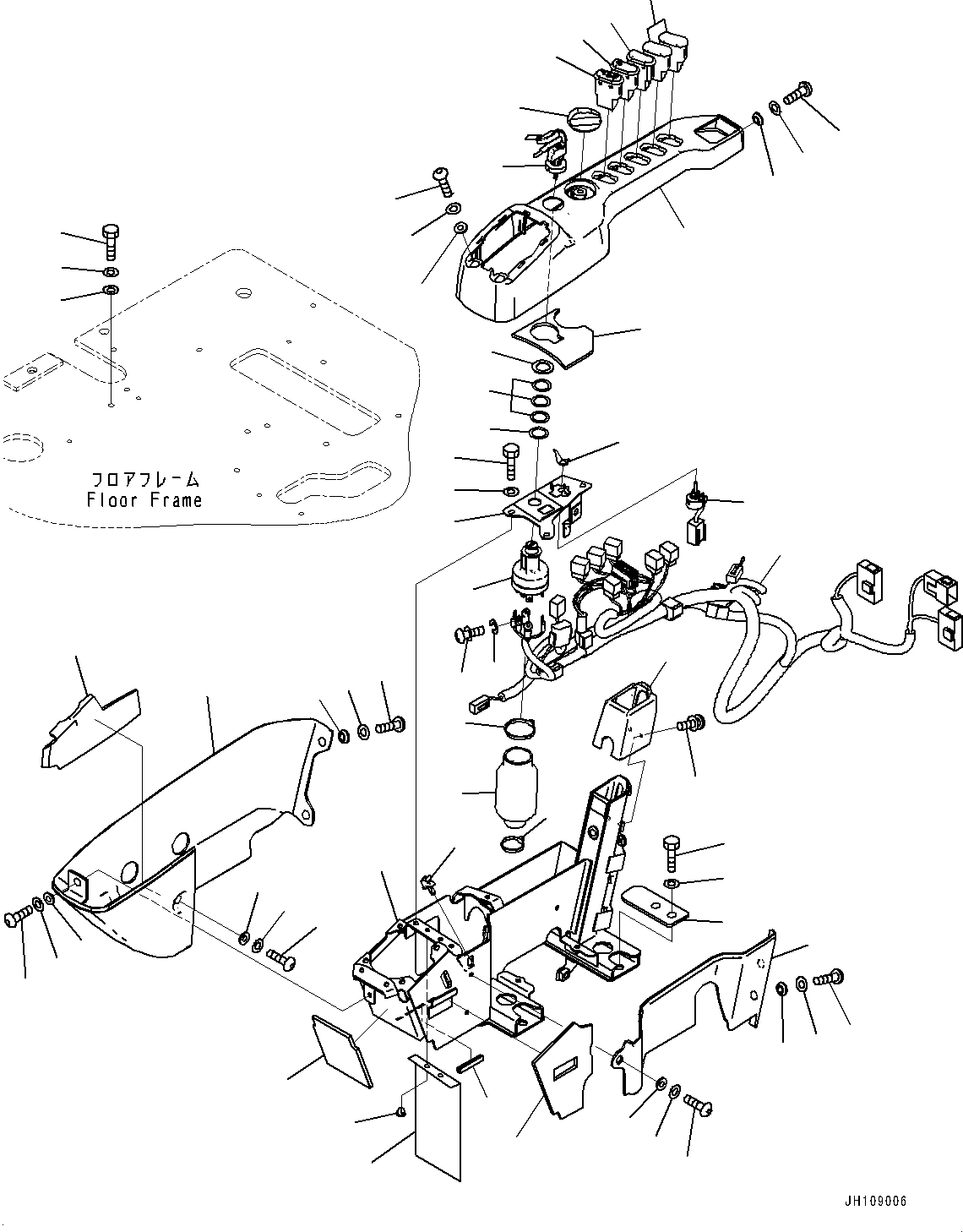 Жгут проводов 2A7-06-82720 KOMATSU