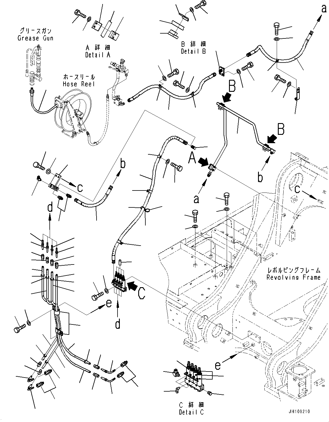 Шланг 07086-00410 KOMATSU