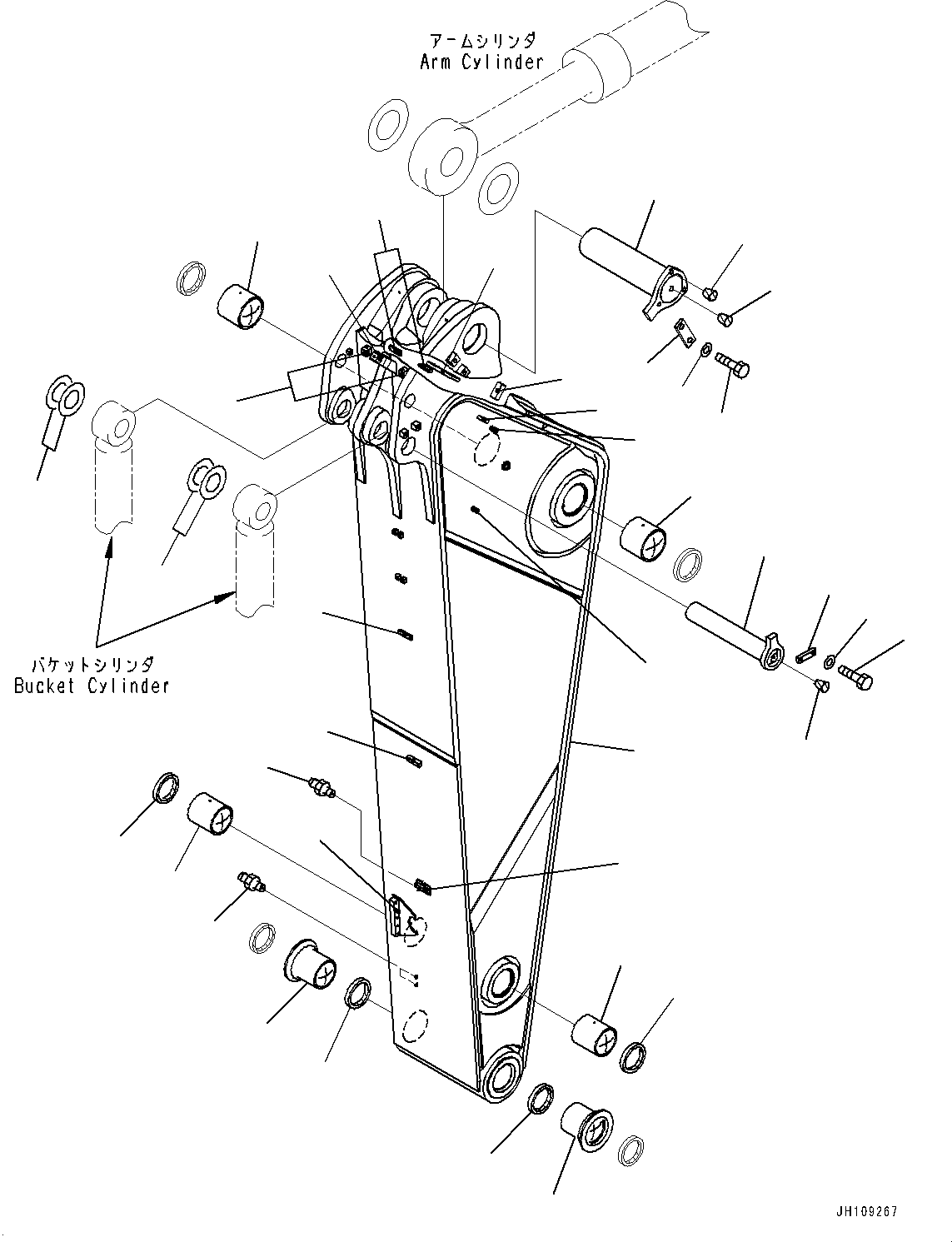 Седло сварное 235-54-46740 KOMATSU