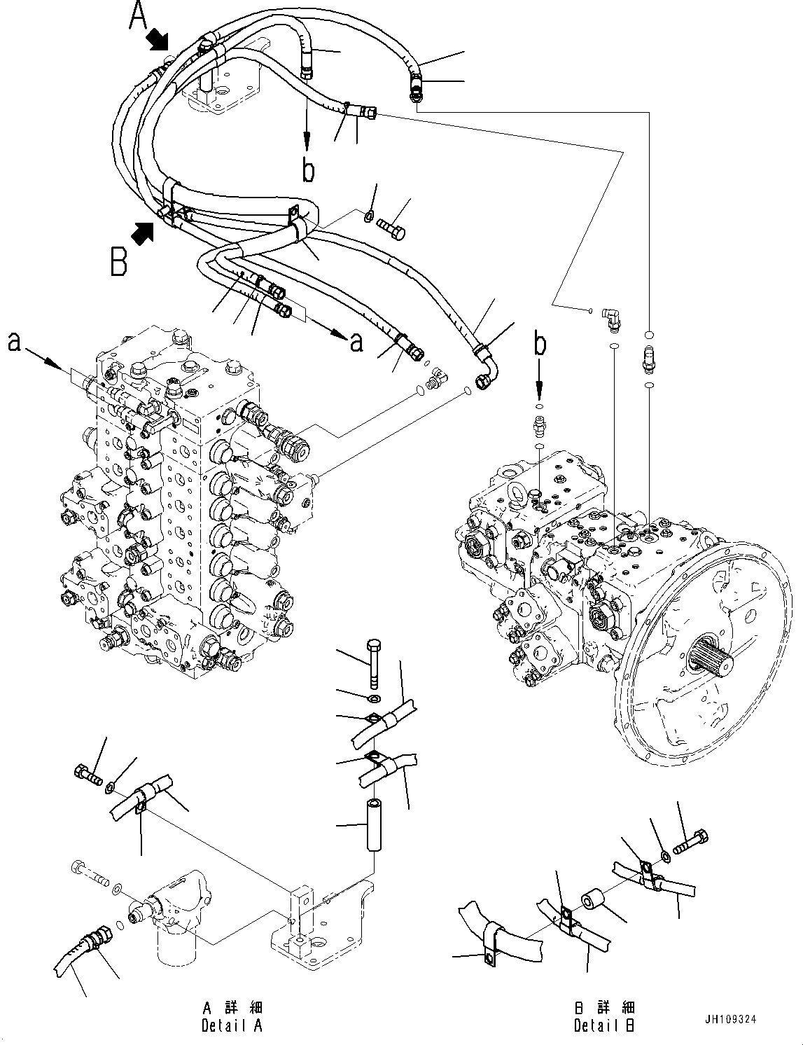 Шланг 20Y-62-64650 KOMATSU