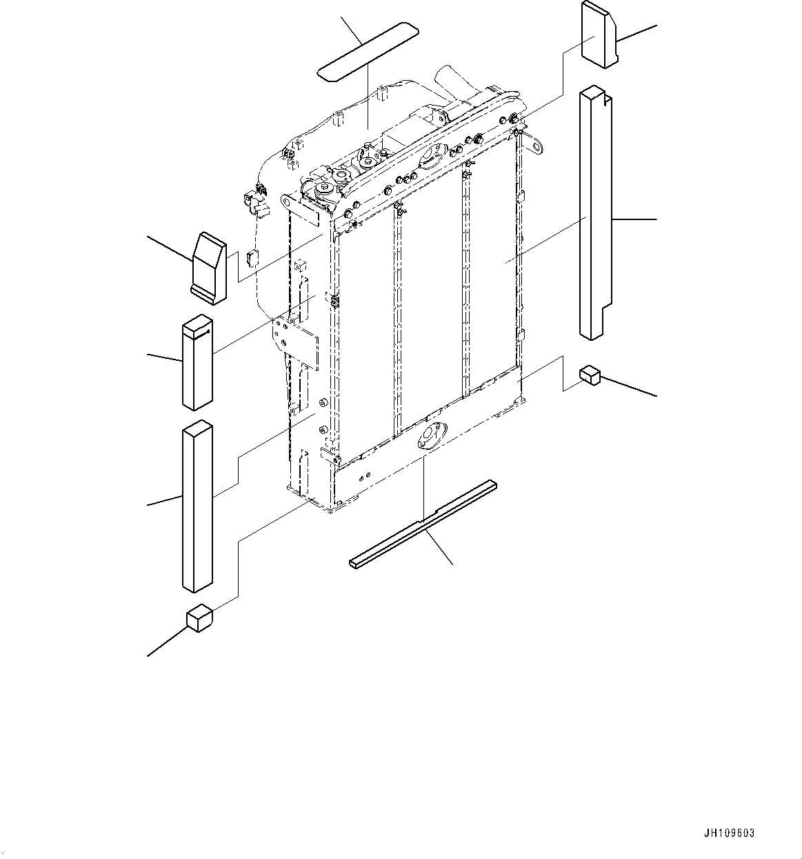 Лист 20Y-03-61520 KOMATSU
