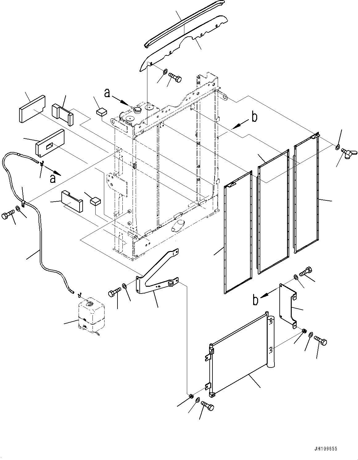 Tank(Partition) (20Y-06-15240) KOMATSU