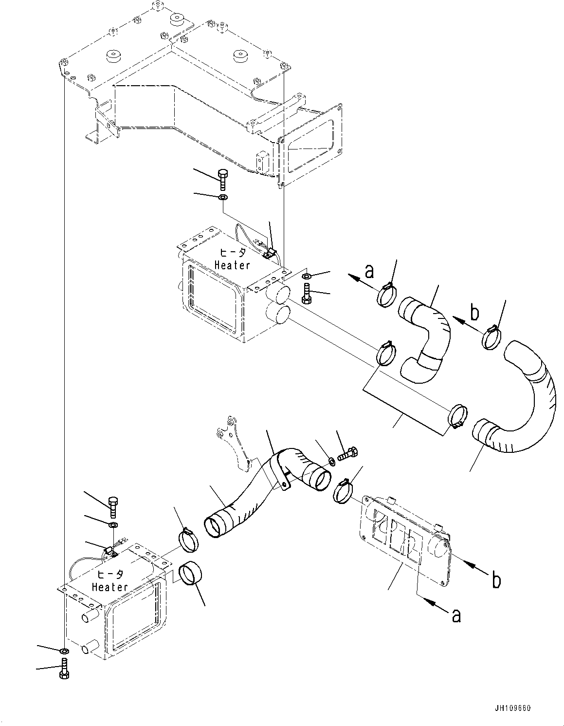 Duct(Floor Frame,Frame) (195-Y11-1131) KOMATSU