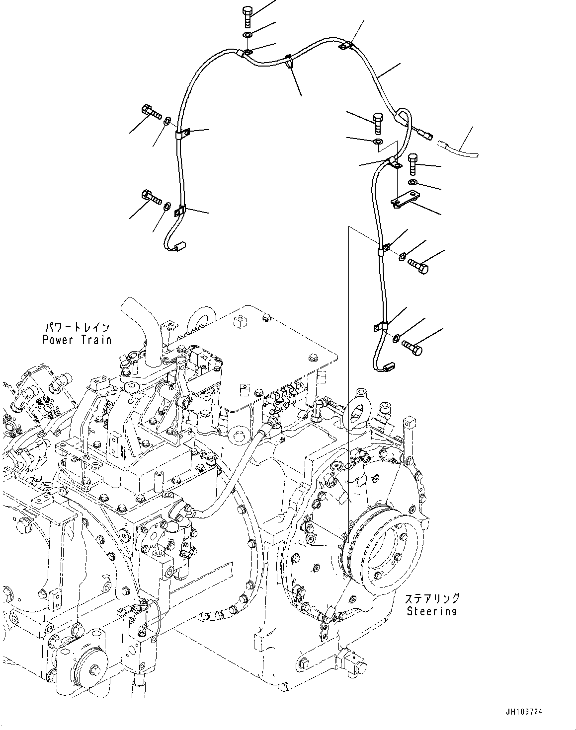 Жгут проводов 17M-06-51131 KOMATSU