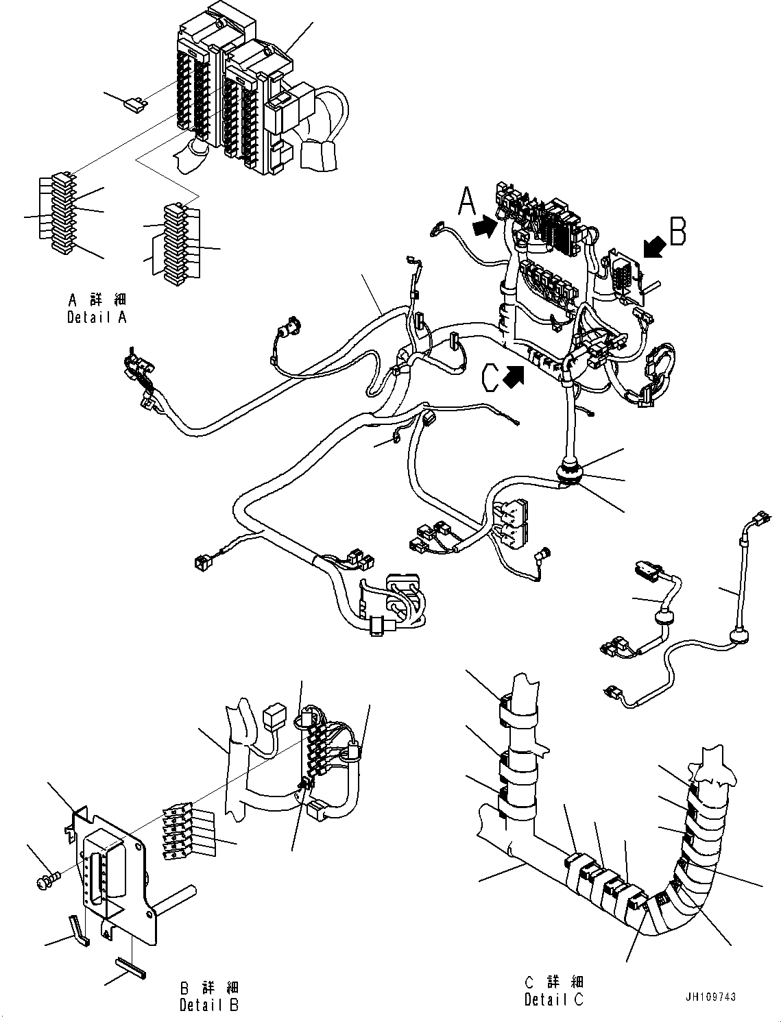Жгут проводов 21N-06-51292 KOMATSU