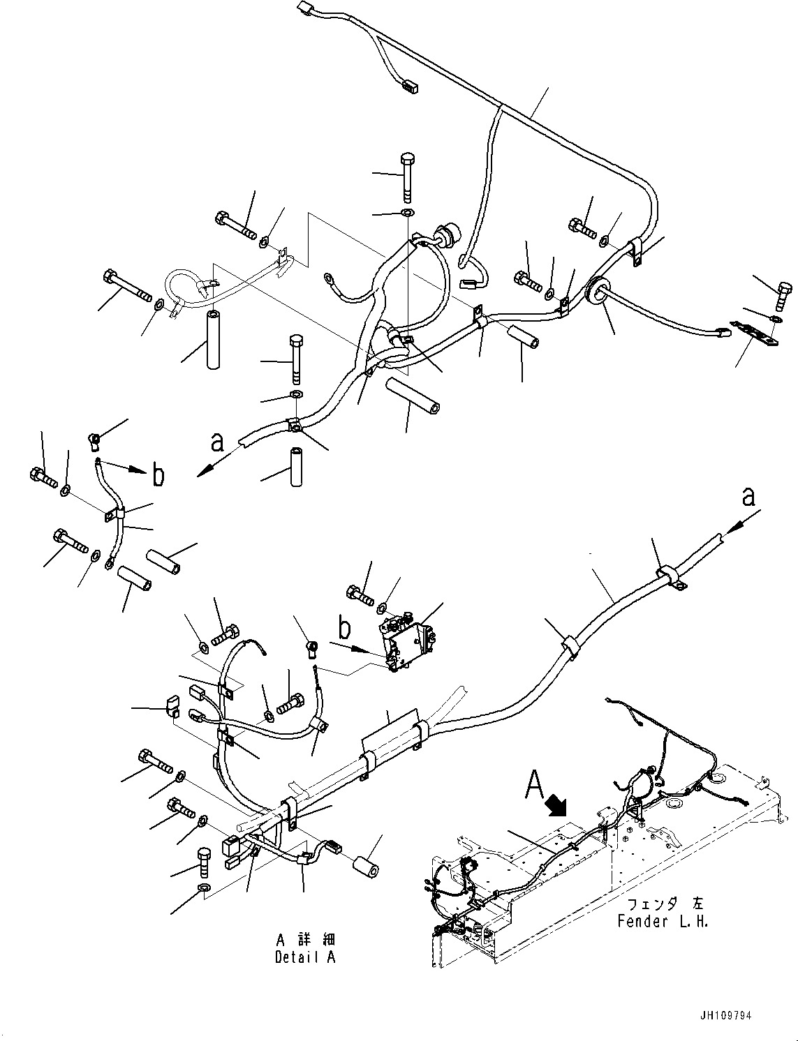 Жгут проводов 17M-06-53141 KOMATSU