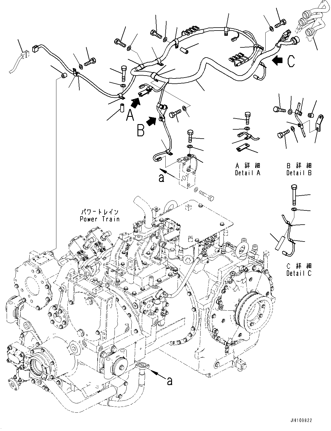 Жгут проводов 17M-06-51111 KOMATSU