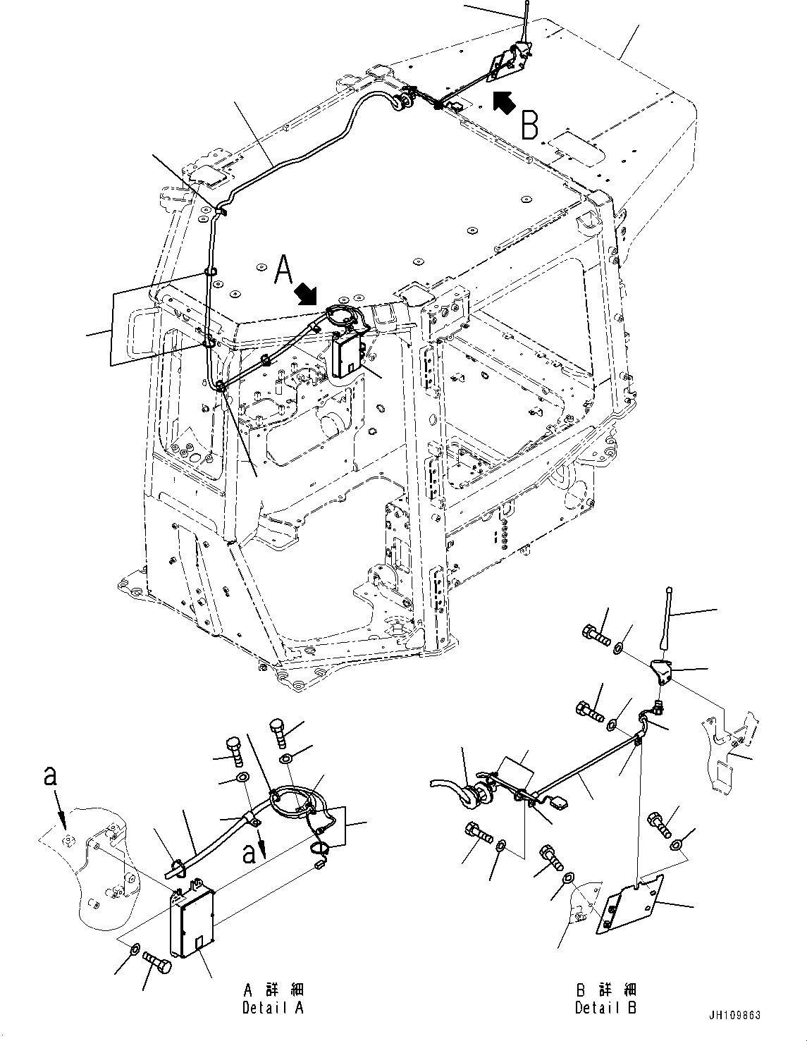 Жгут проводов 17A-06-61142 KOMATSU