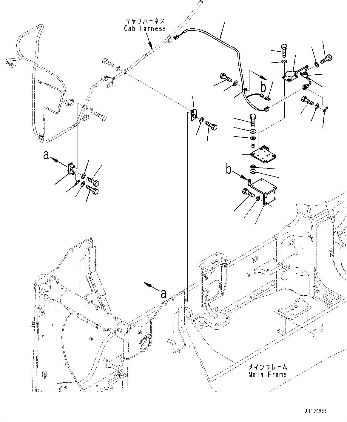 Жгут проводов 154-06-89111 KOMATSU