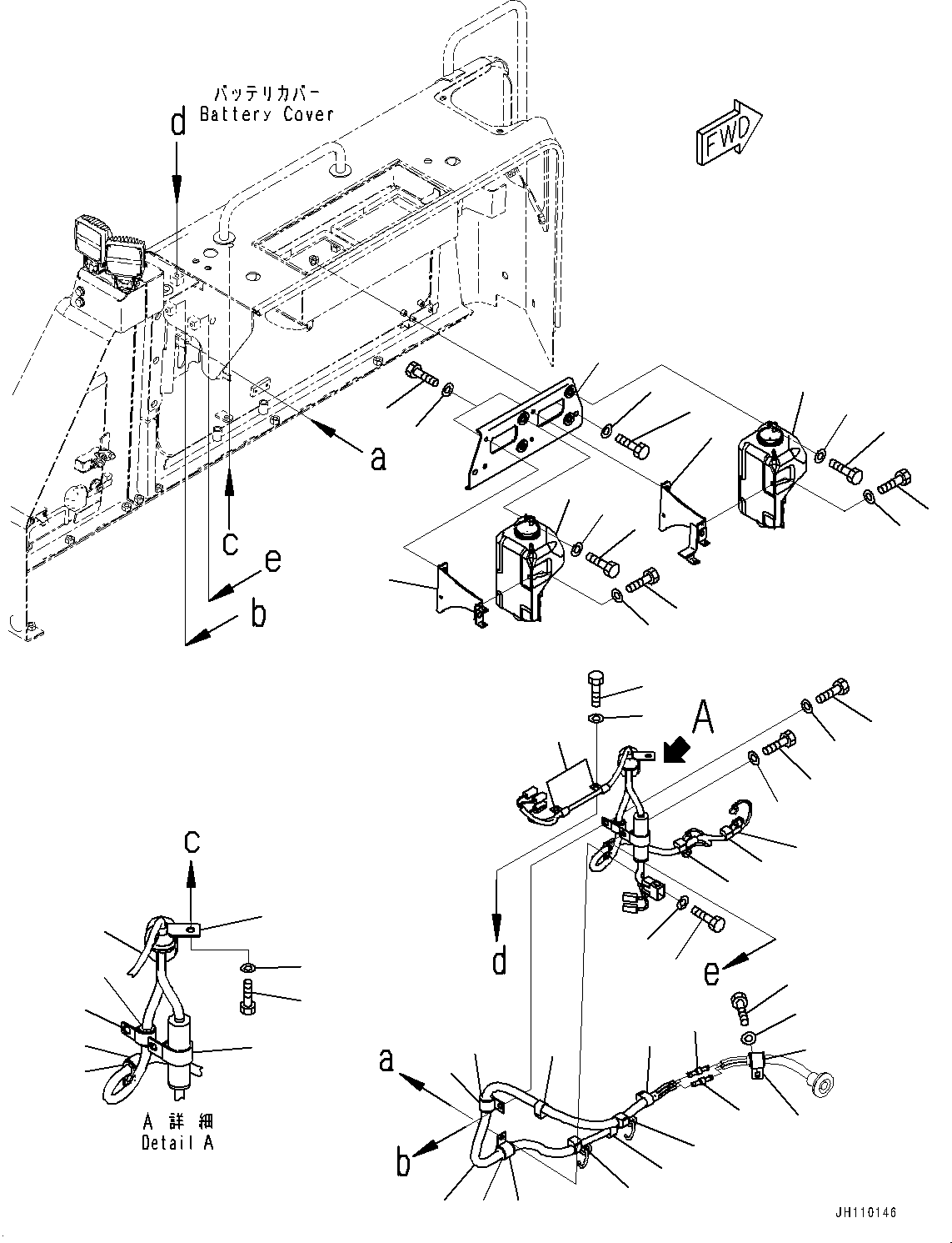 Жгут проводов 154-06-89121 KOMATSU