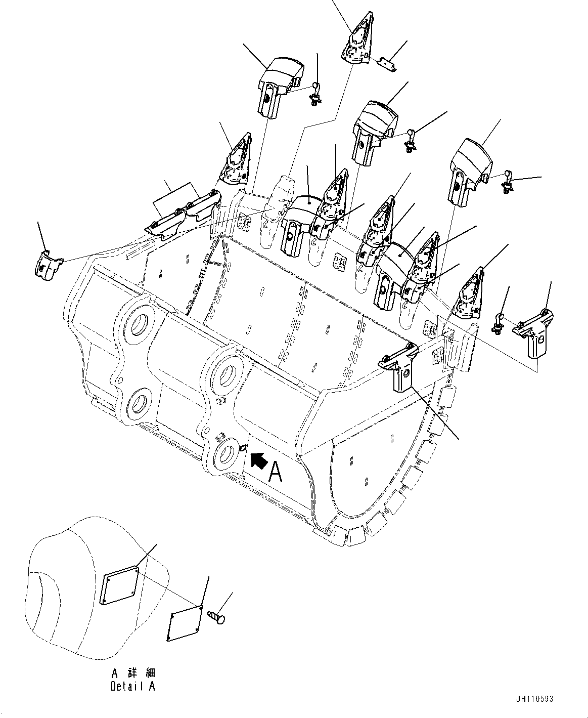 Кожух вентилятора 775-939-U440 KOMATSU