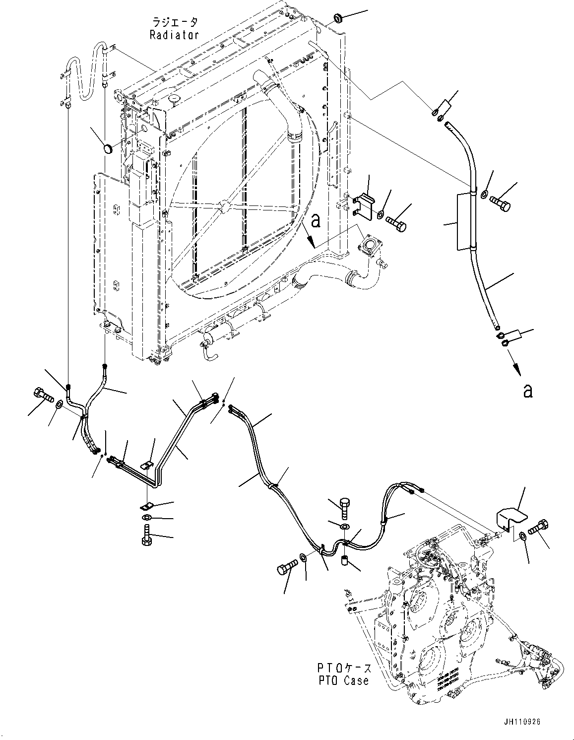 Шланг 02773-003A6 KOMATSU