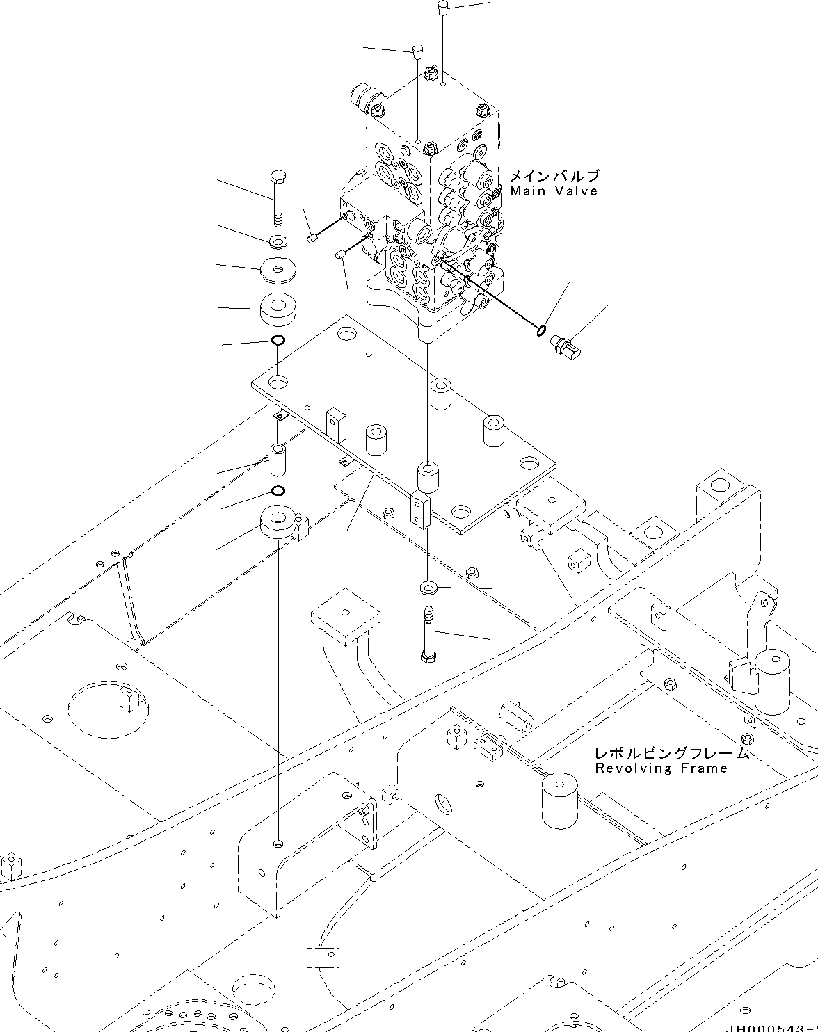 Кронштейн 203-62-14960 KOMATSU
