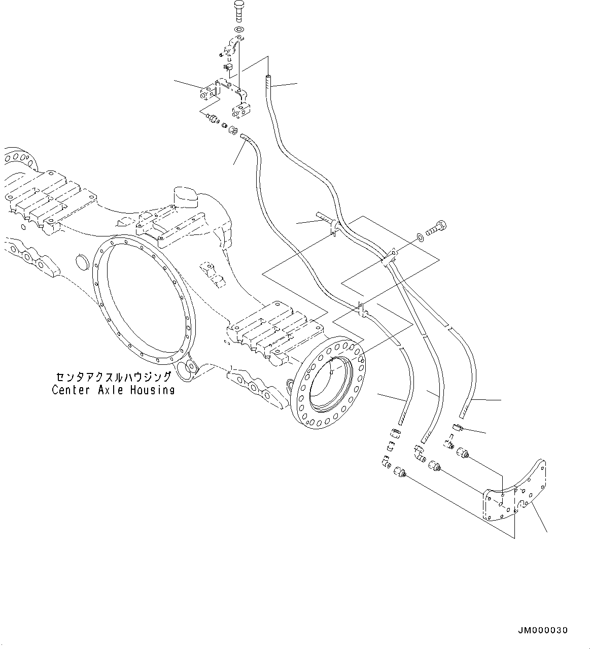 Brake Assembly, Center 56D-23-22006 KOMATSU